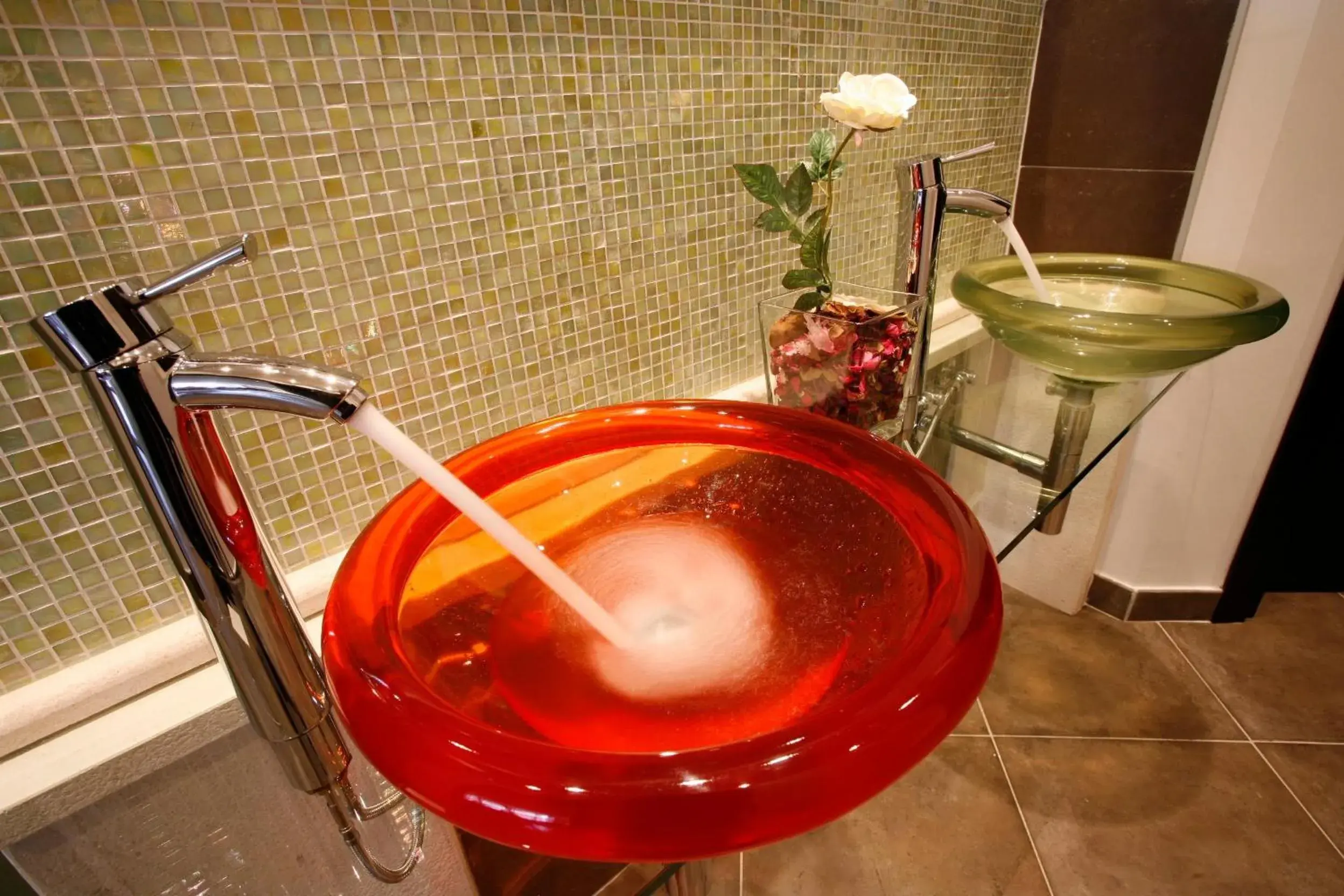 Bathroom in Janus Hotel