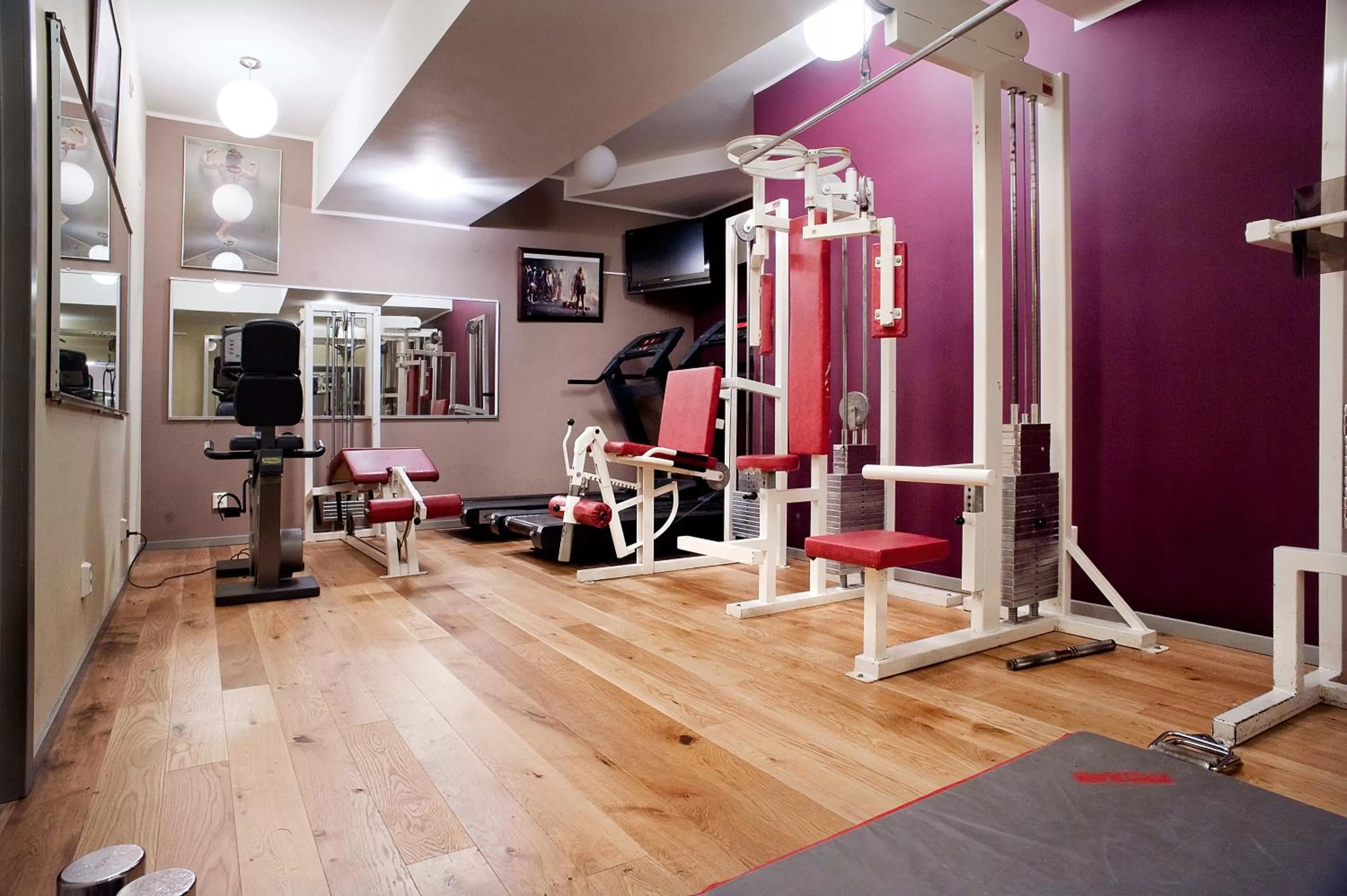 Fitness centre/facilities in Hotel Hellsten