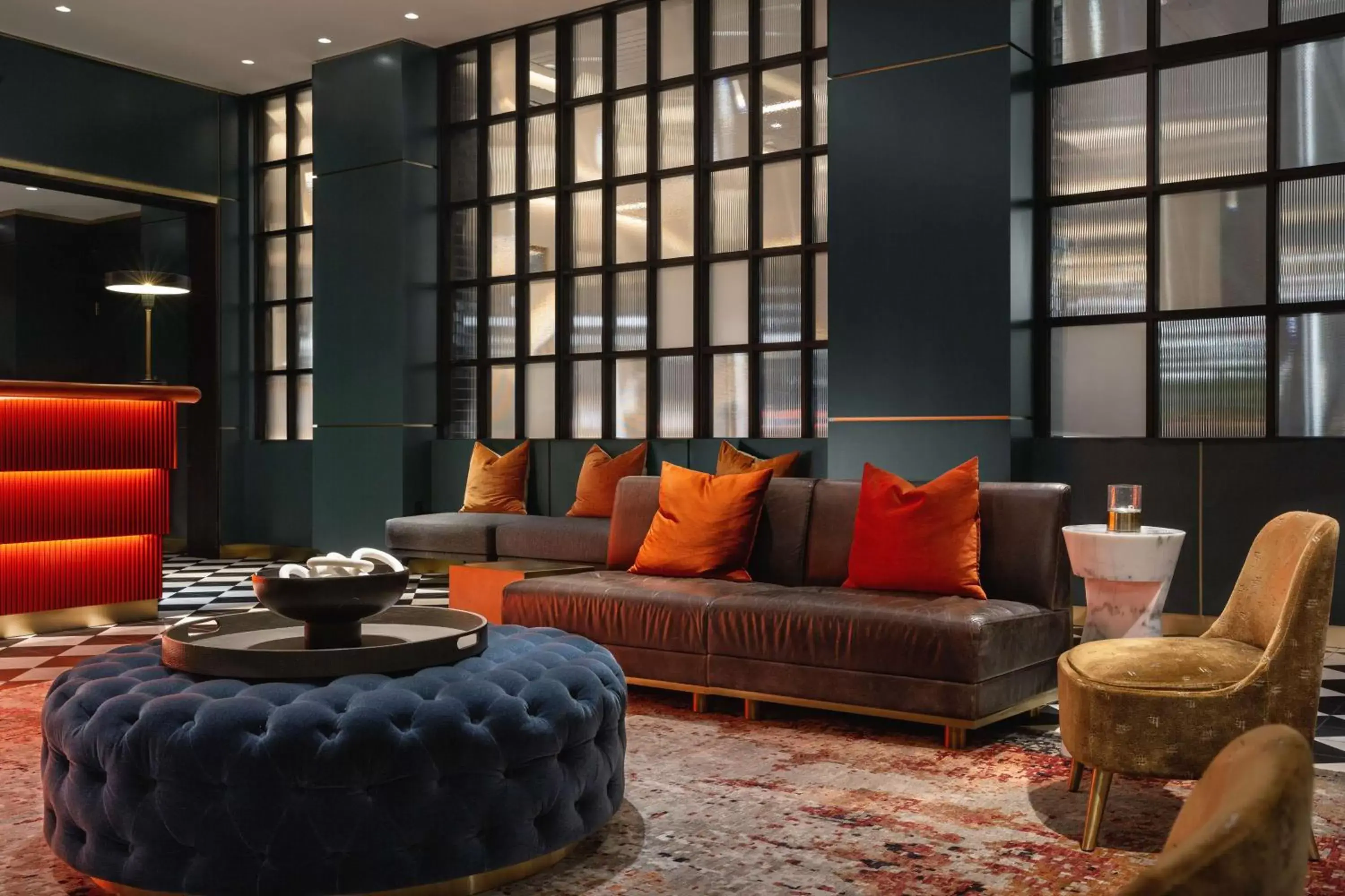 Lobby or reception in Dream Nashville, by Hyatt Lobby or reception in Dream Nashville, by Hyatt