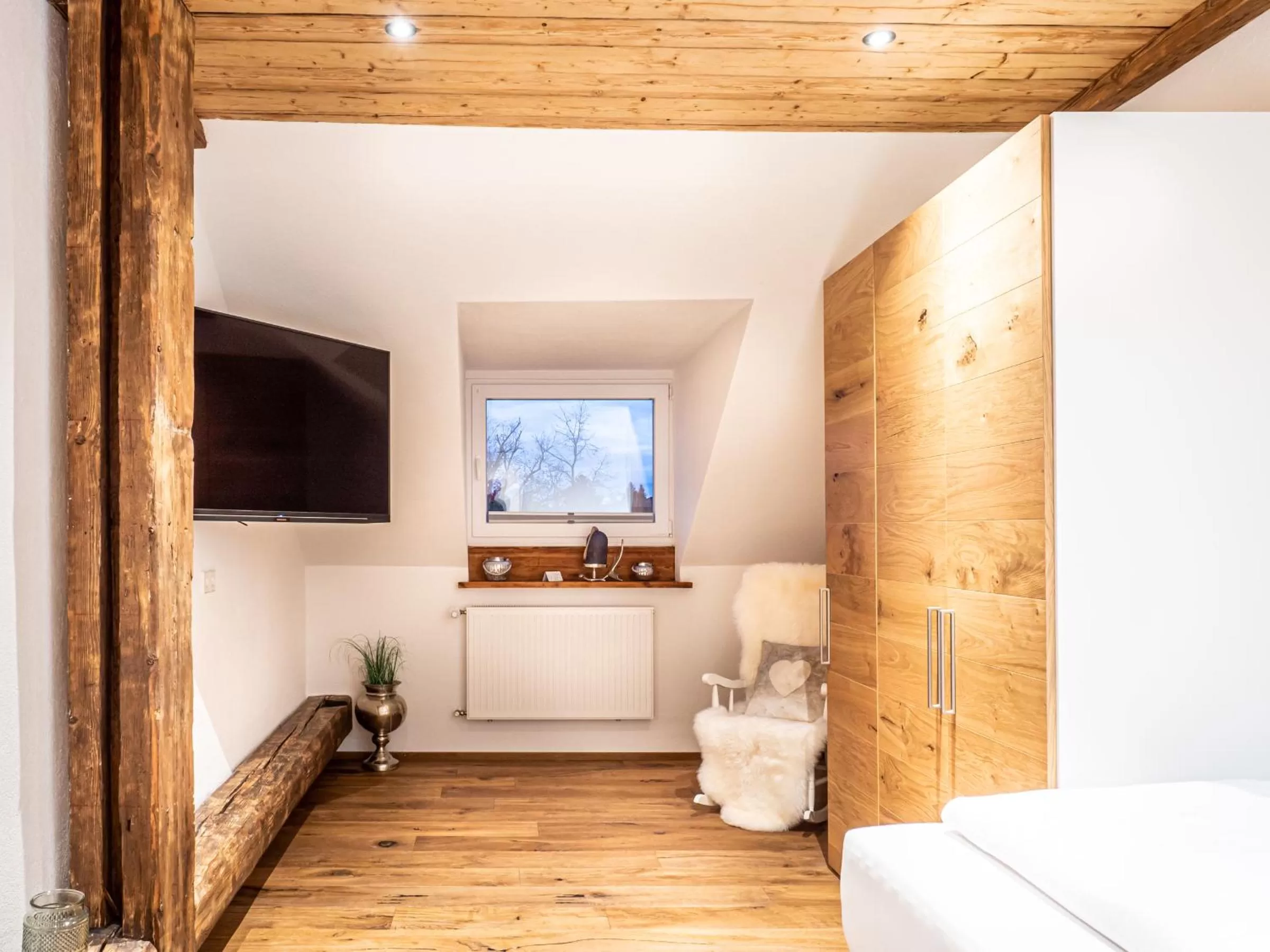 Bedroom in Mäsers Allgäuherz