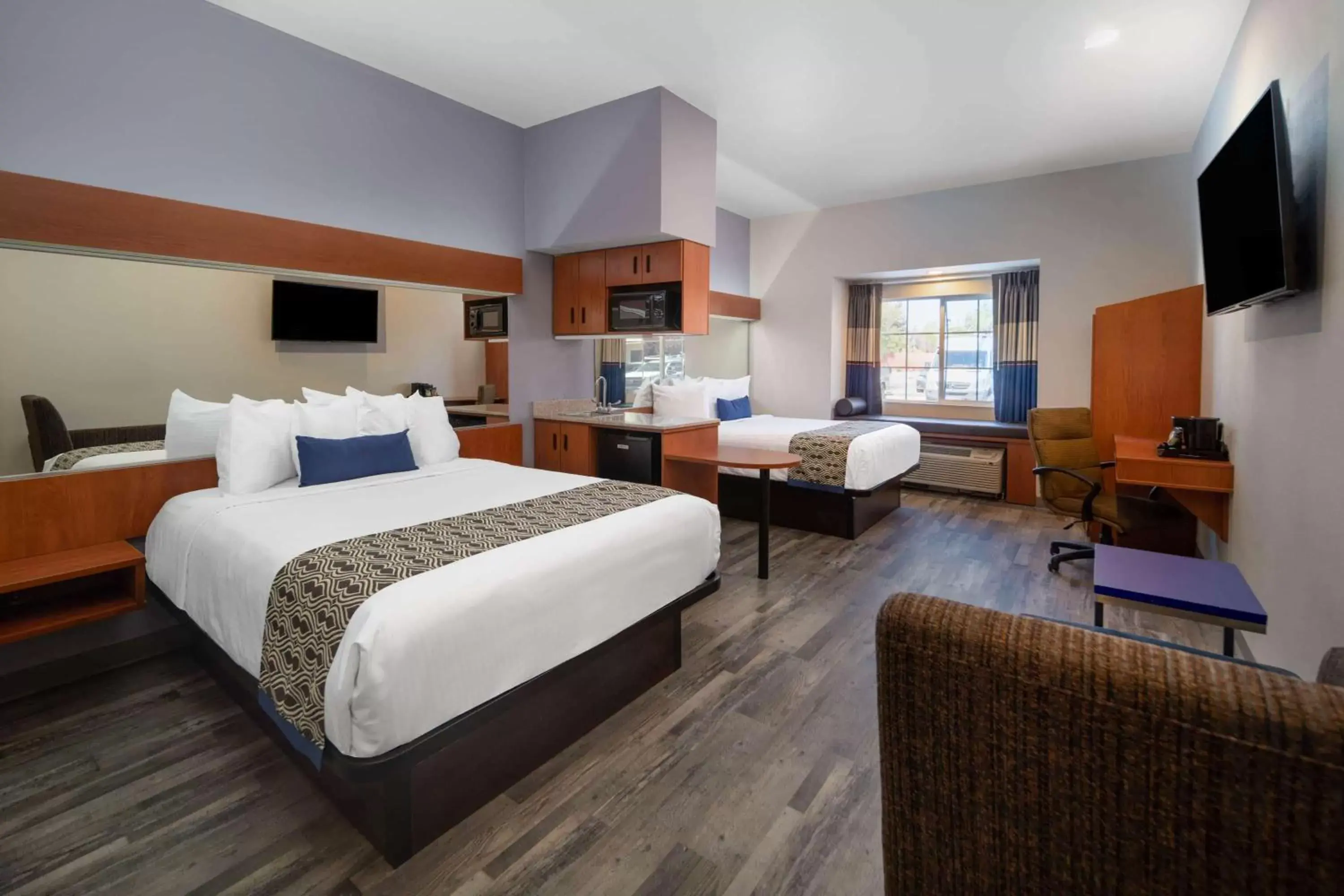 Photo of the whole room in Microtel Inn & Suites by Wyndham Tracy