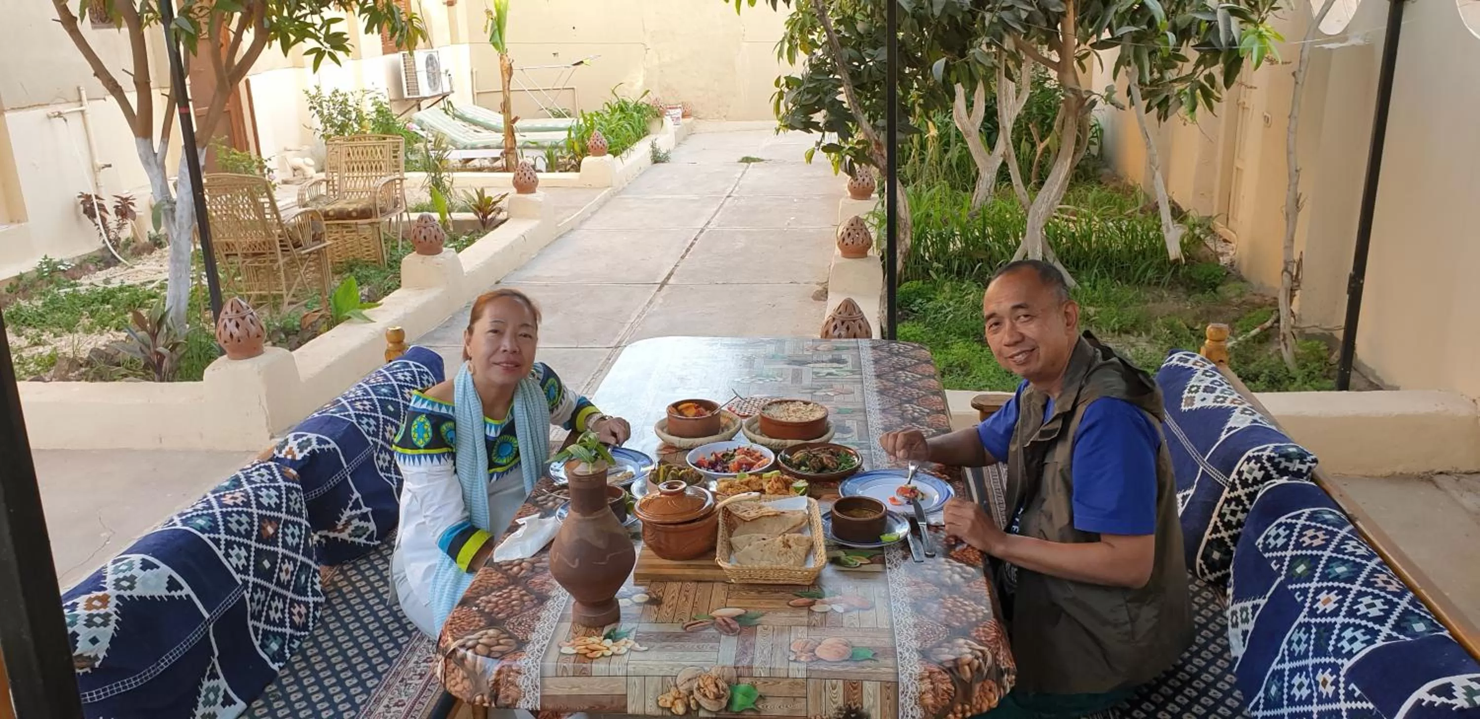 People in Luxor Villa Hatshepsut