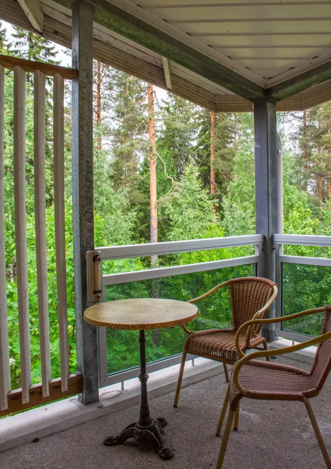 Balcony/Terrace in Spa Hotel Rauhalahti