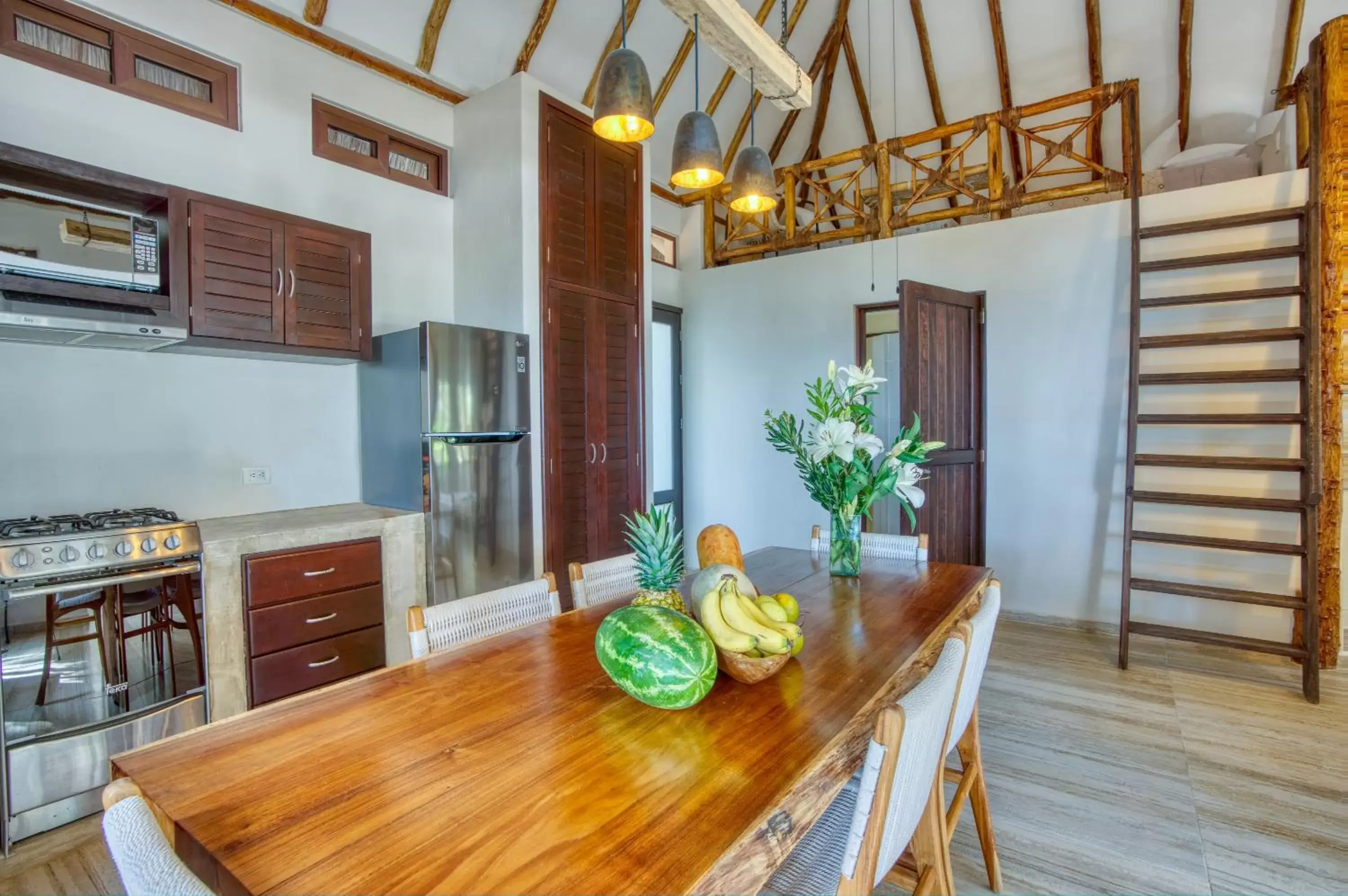 Kitchen or kitchenette, Dining Area in Tulum Luxury Collection