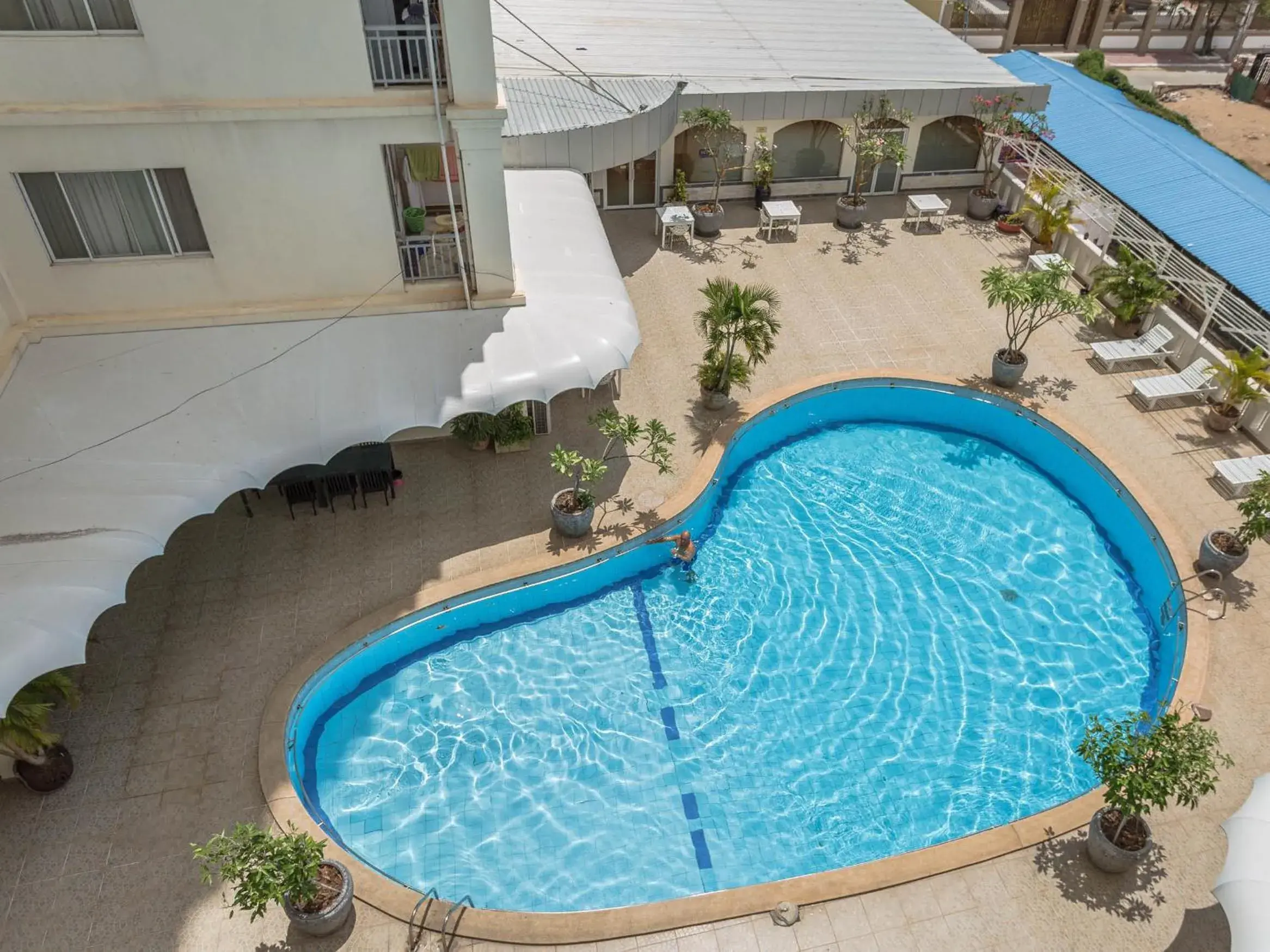 Pool View in MekongView 1 CondoTel