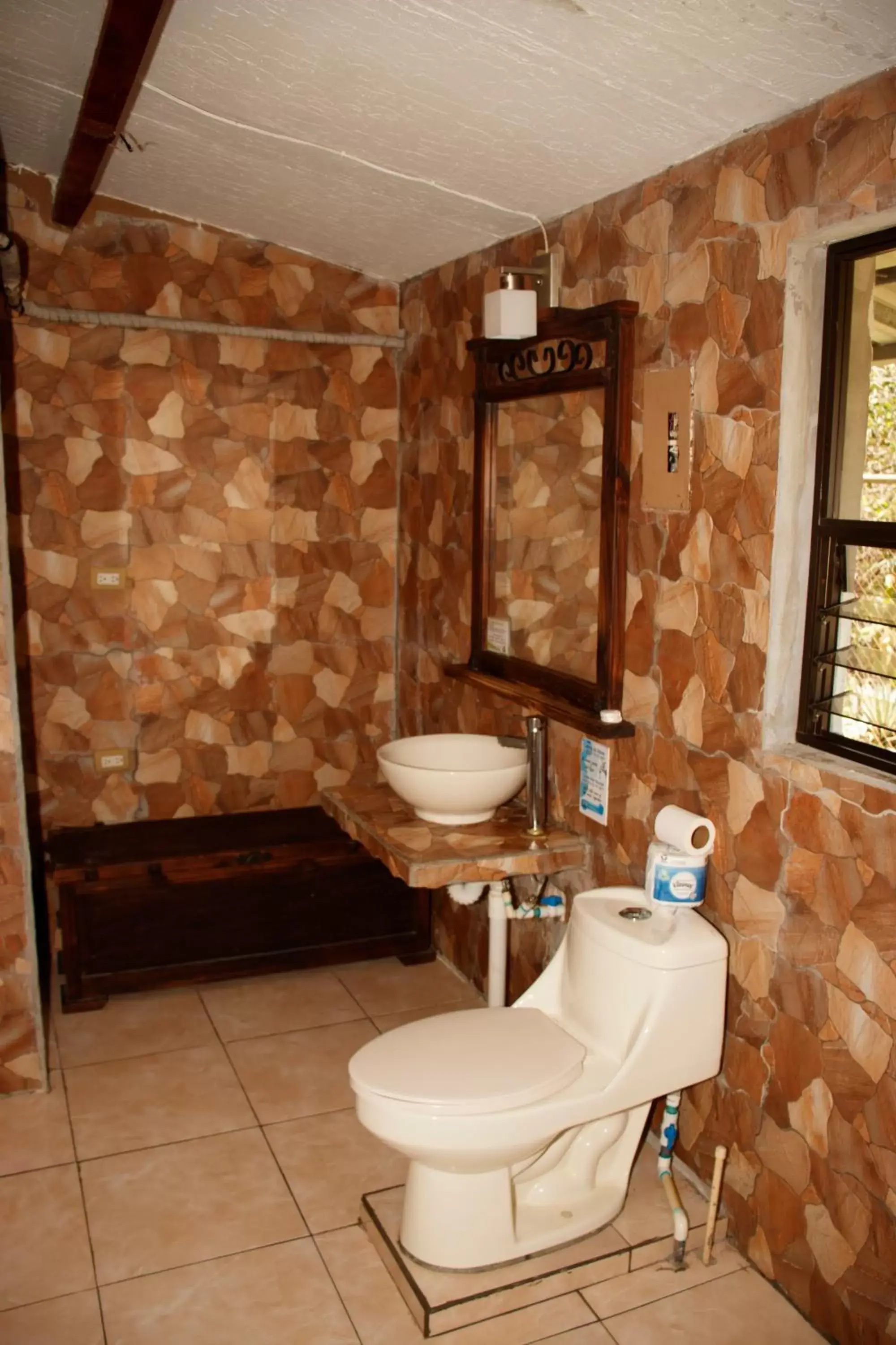 Bathroom in Hotel Samoa del Sur