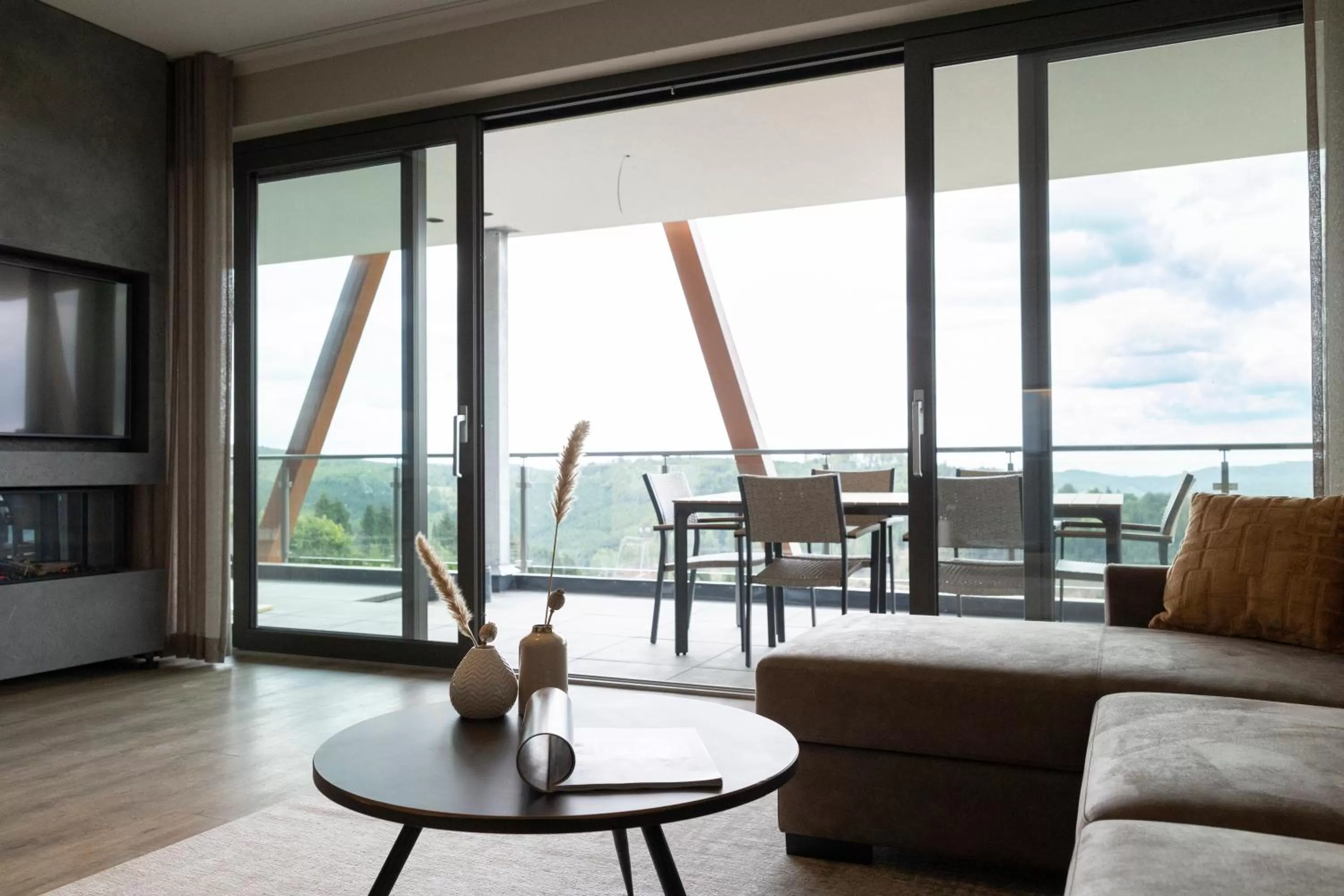 View (from property/room) in Weitblick Winterberg