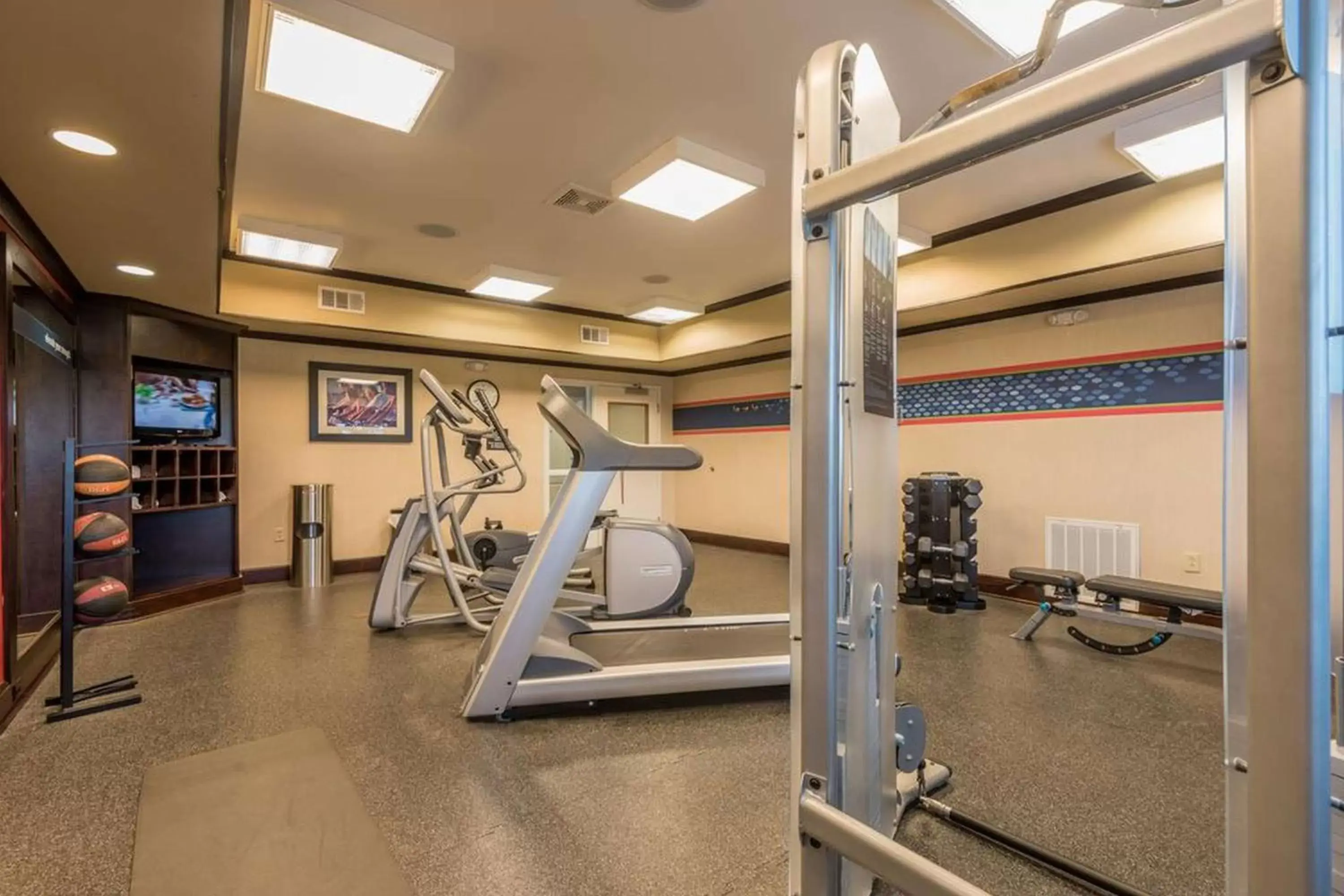 Fitness centre/facilities, Fitness Center/Facilities in Hampton Inn New Albany