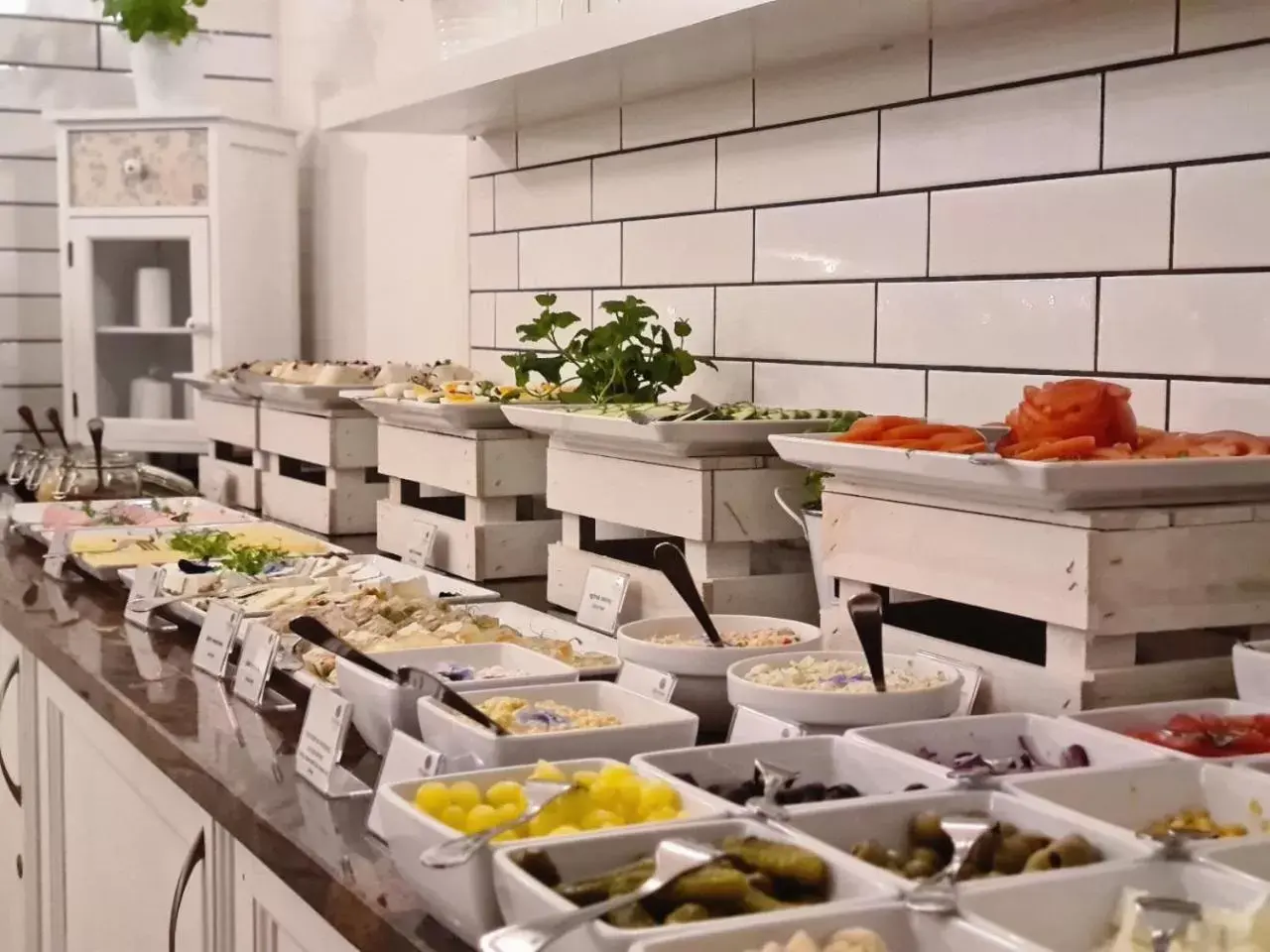 Buffet breakfast in Grand Royal Hotel Buffet breakfast in Grand Royal Hotel