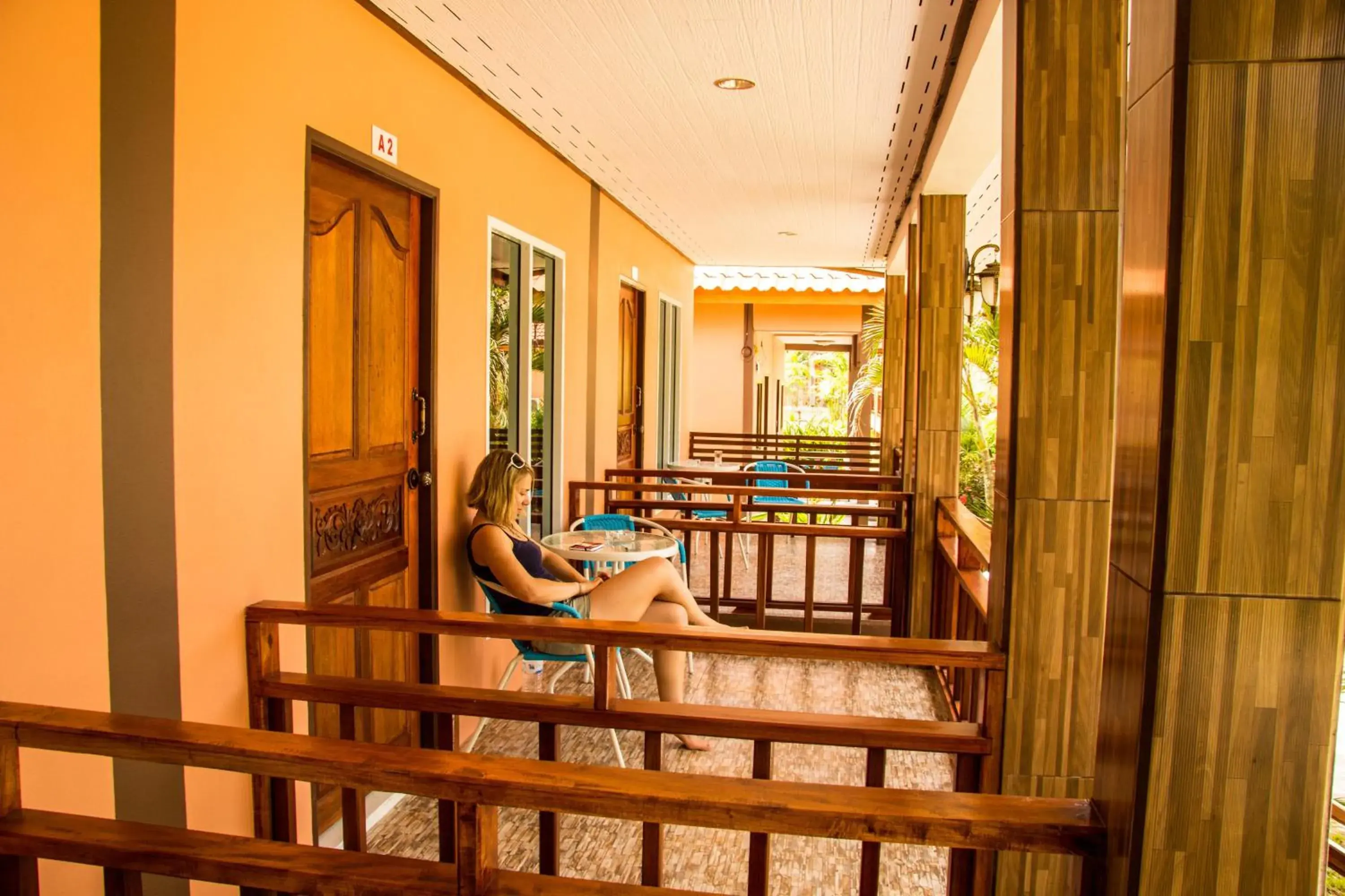 Balcony/Terrace in Hatzanda Lanta Resort - SHA Extra Plus