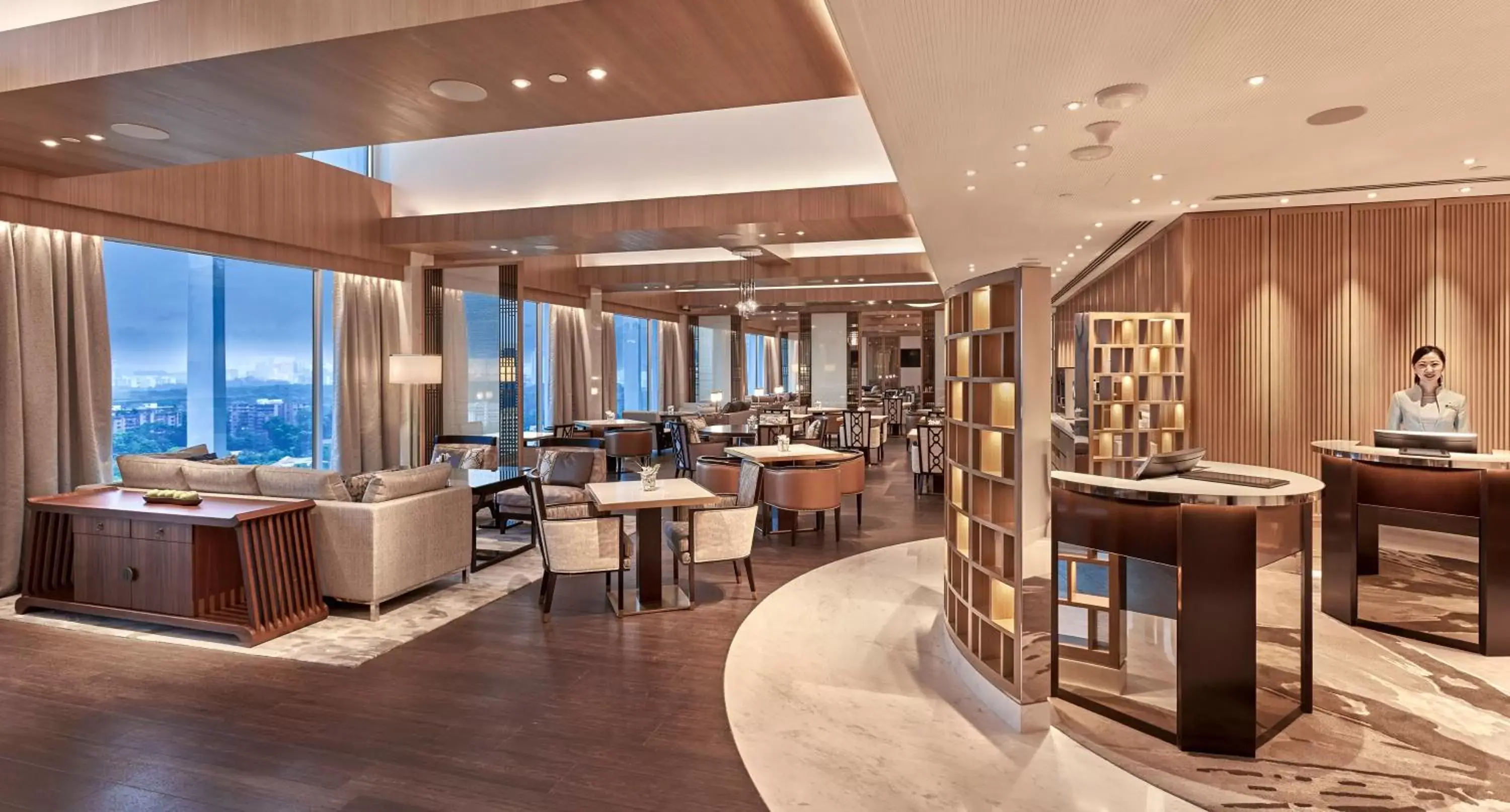 Lounge or bar, Restaurant/Places to Eat in Shangri-La Singapore