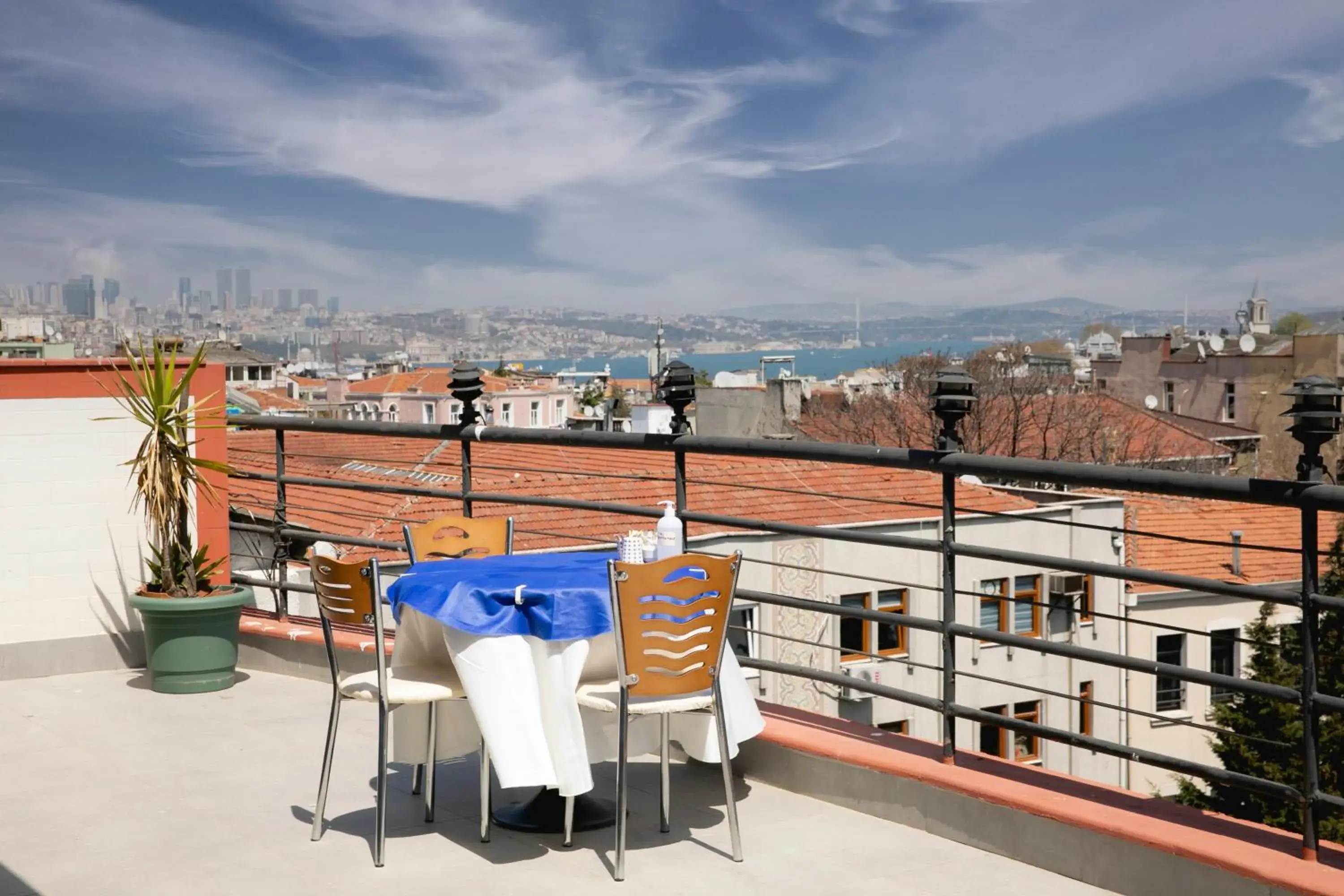 Balcony/Terrace in Hali Hotel