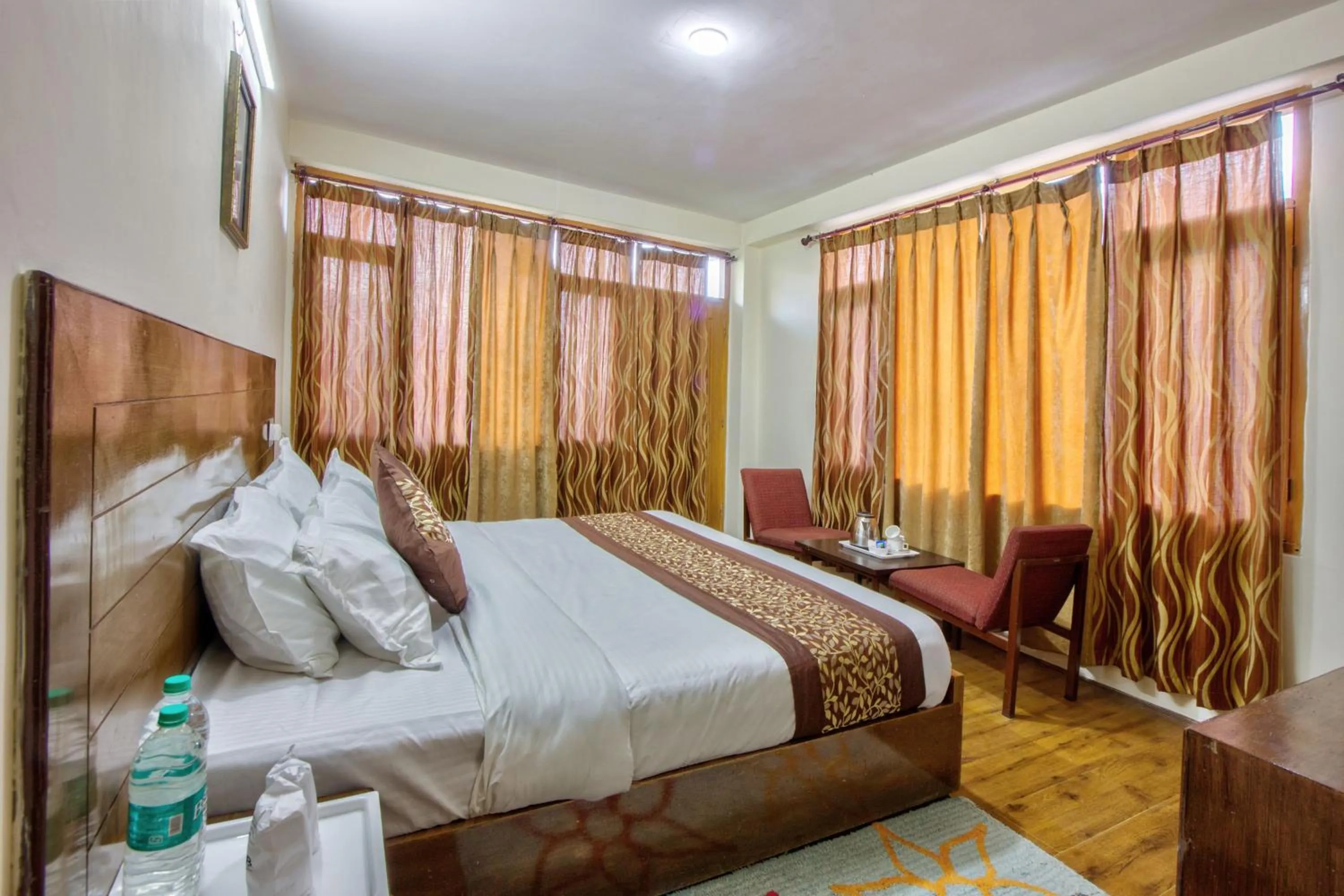 Bed in Thrill Nature Cottage