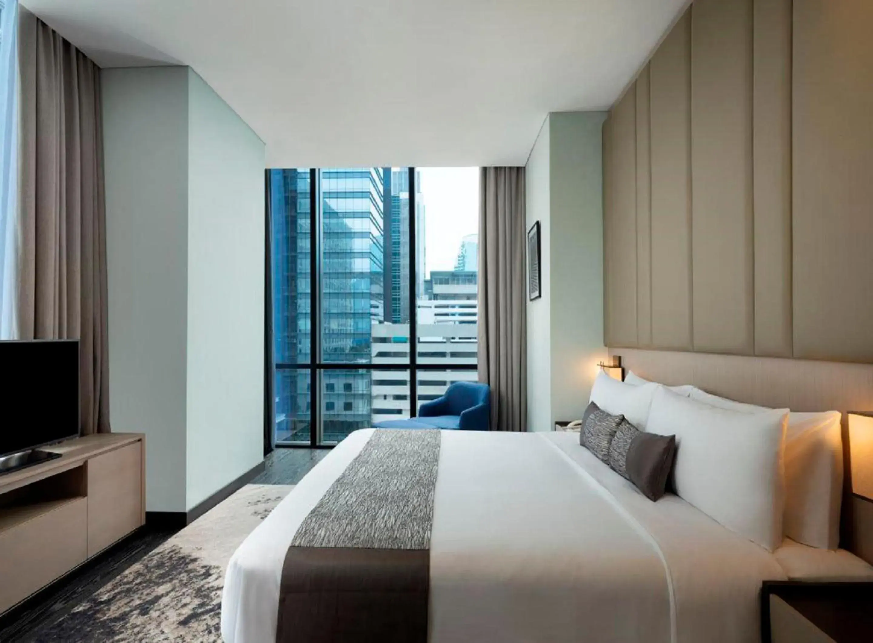 Bedroom, Bed in Crowne Plaza Jakarta Residences, an IHG Hotel Bedroom, Bed in Crowne Plaza Jakarta Residences, an IHG Hotel