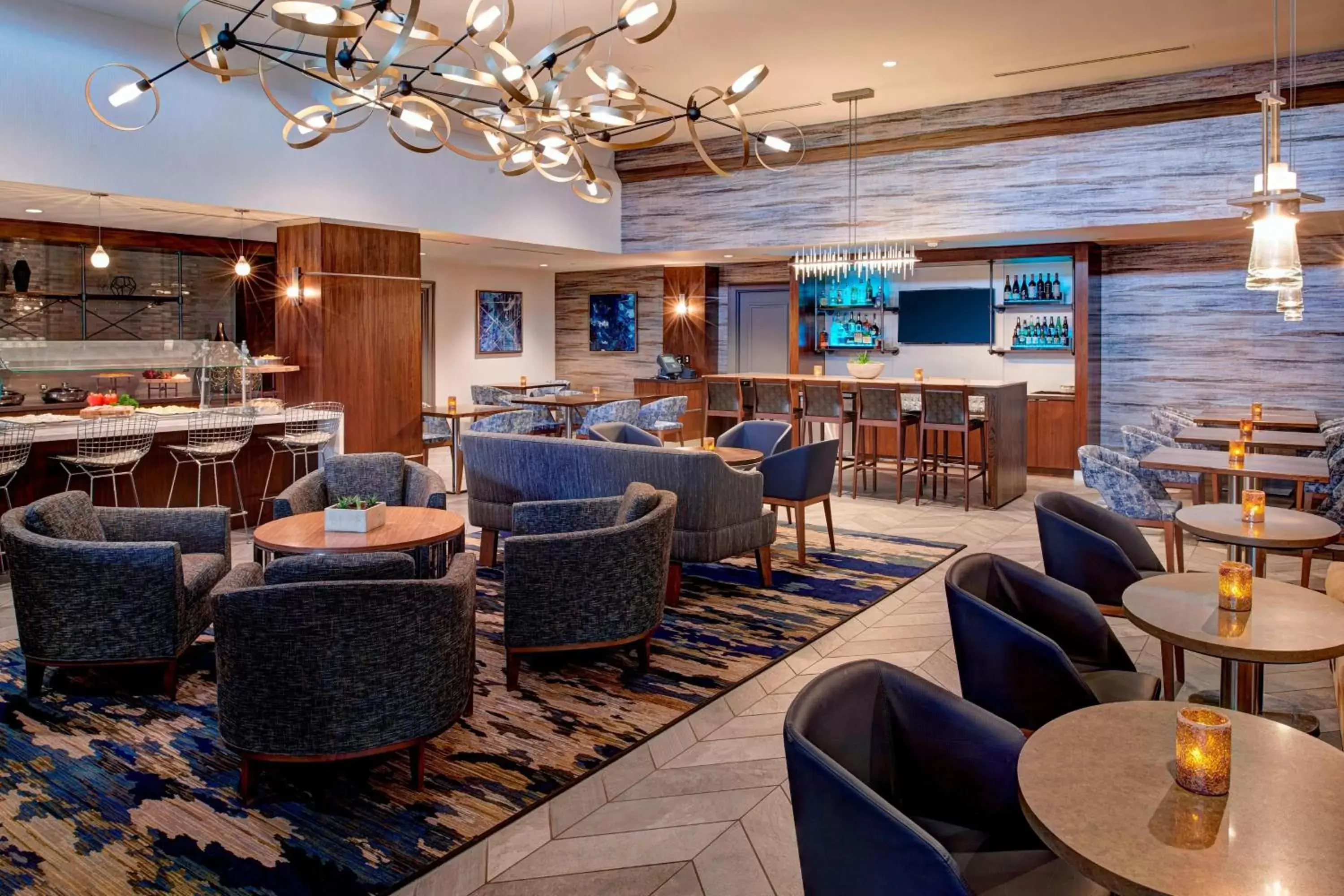 Lounge or bar, Lounge/Bar in Auburn Hills Marriott Pontiac