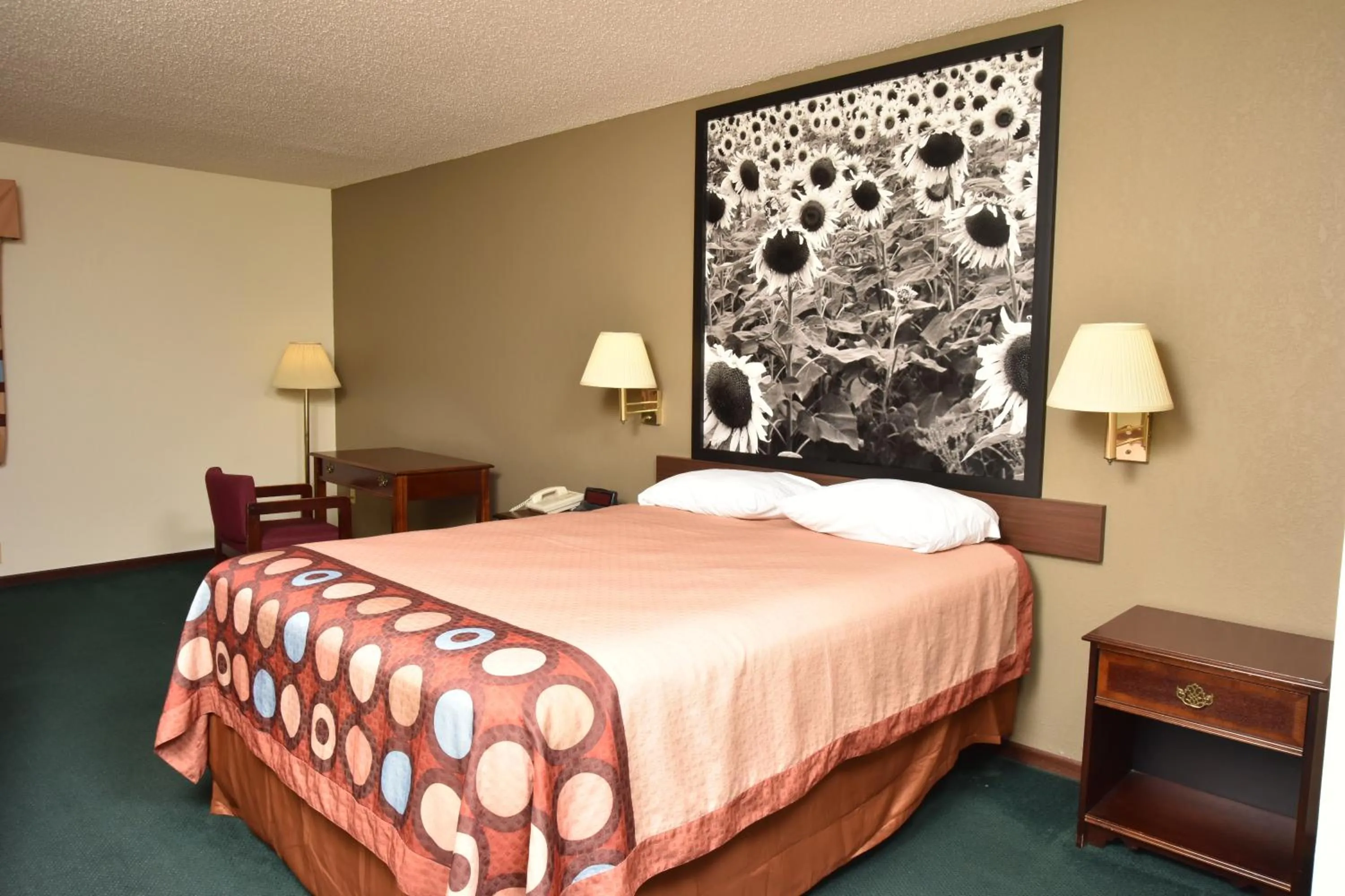 Bed in Super 8 by Wyndham Springfield-Battlefield