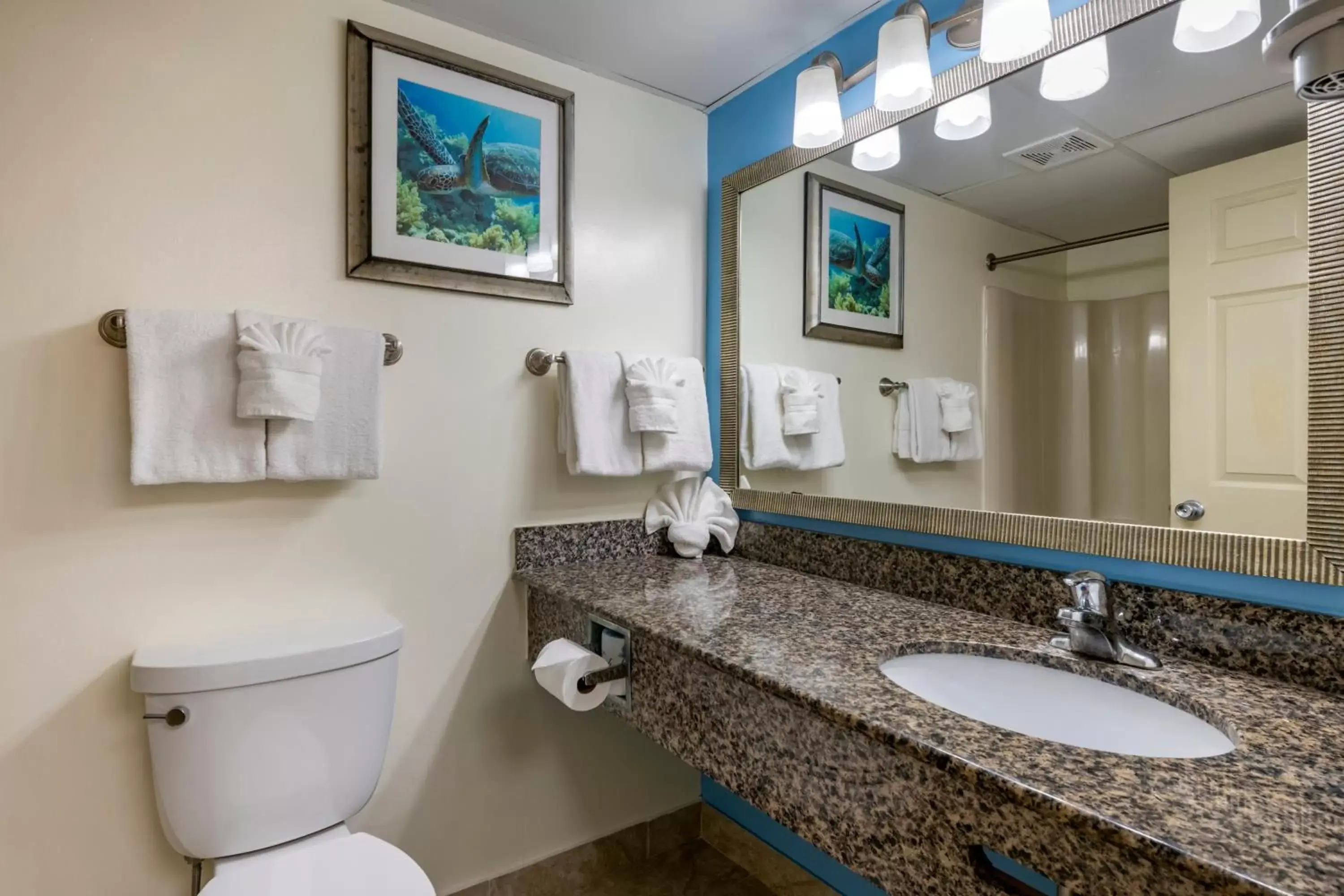 Bathroom in Tropical Winds Resort Hotel