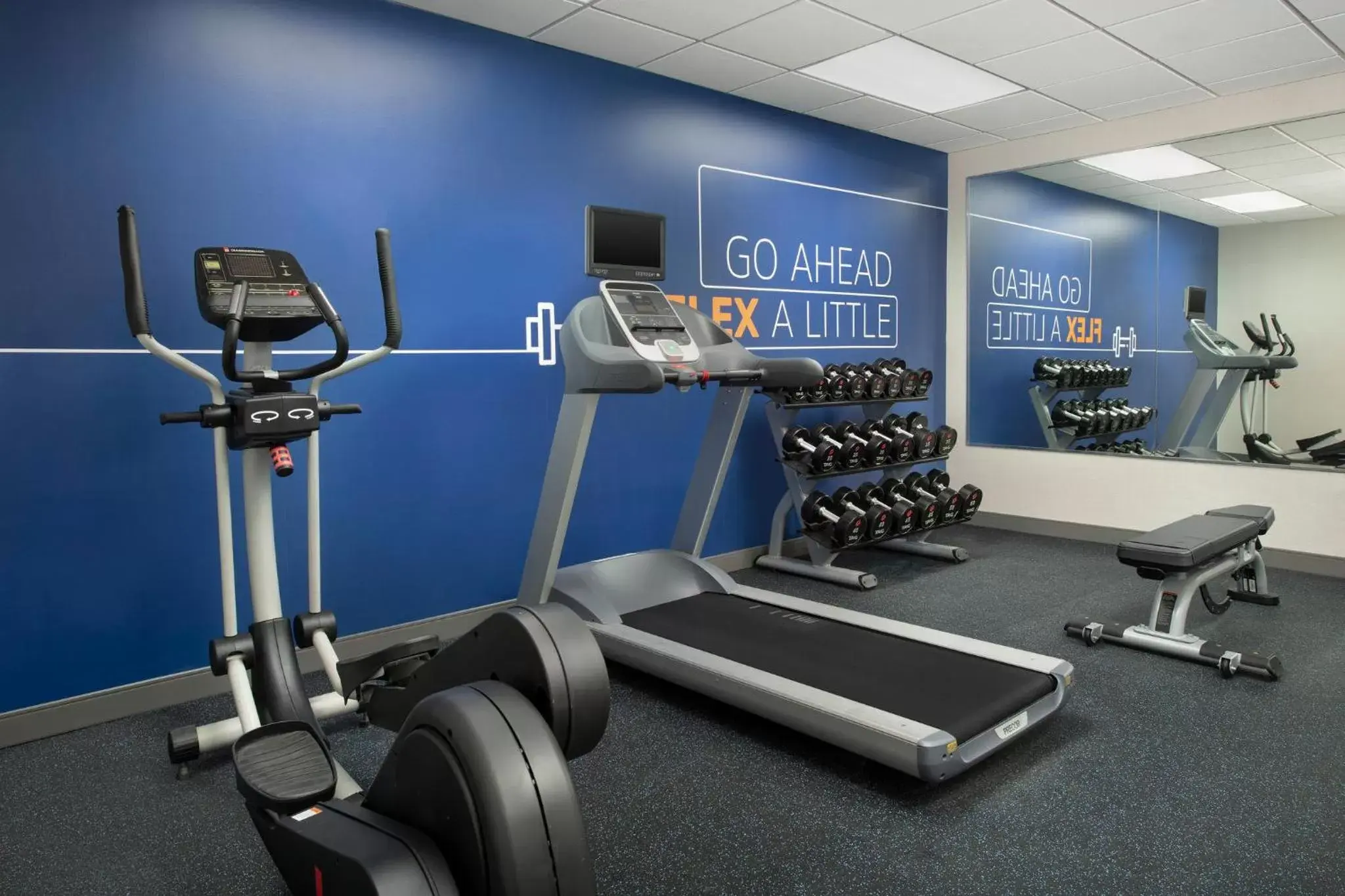 Fitness centre/facilities, Fitness Center/Facilities in Holiday Inn Express Hotel & Suites Knoxville-Clinton, an IHG Hotel