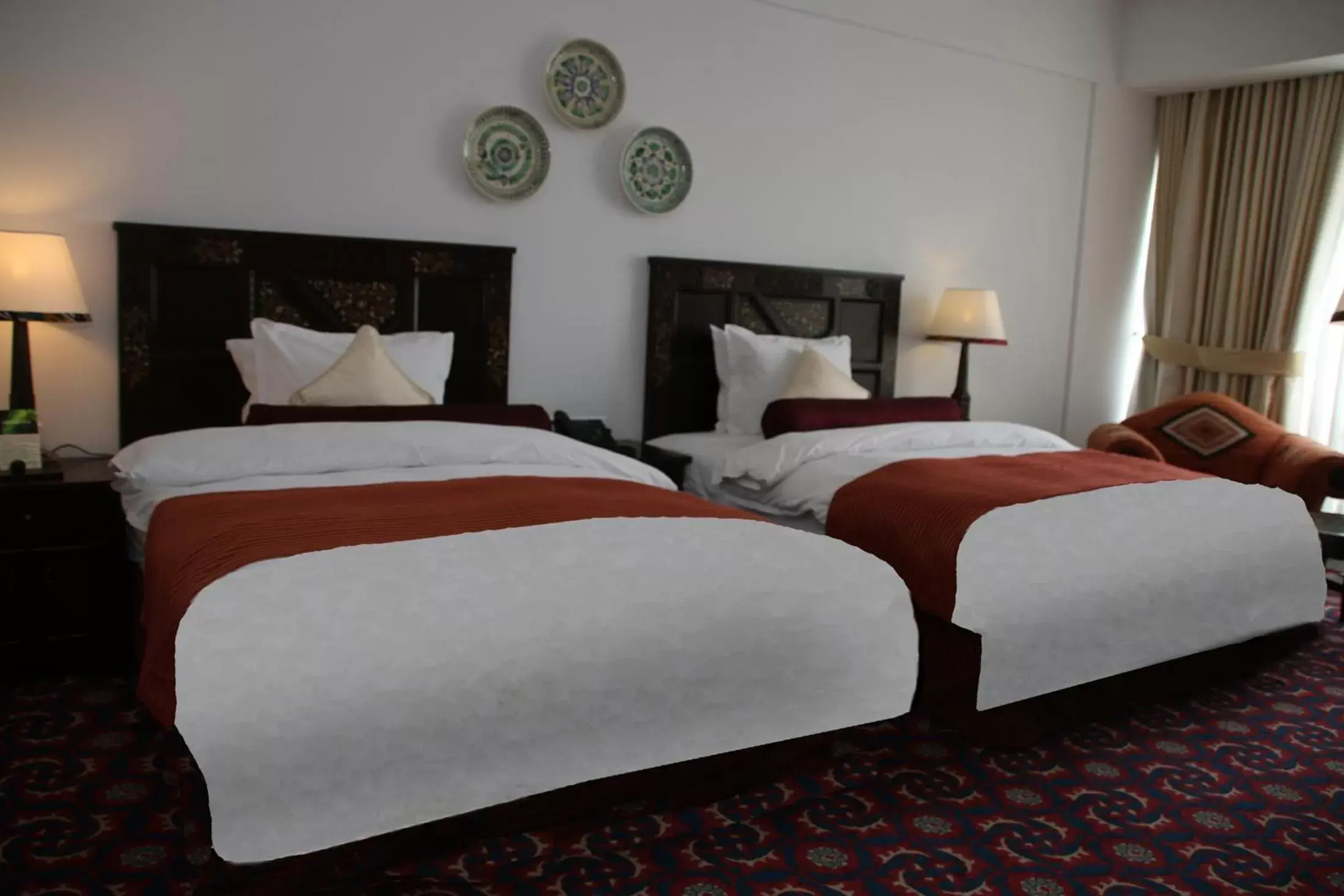 Photo of the whole room, Bed in Dushanbe Serena Hotel
