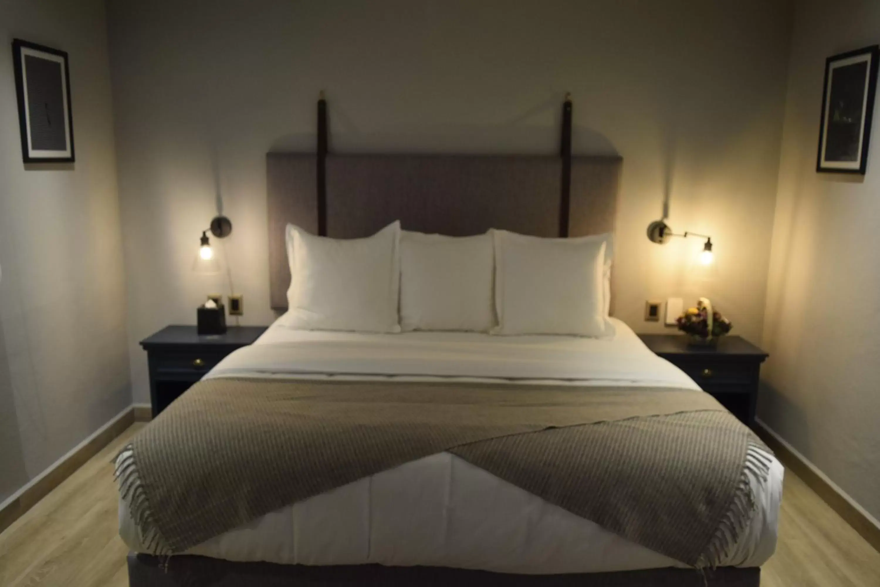 Bed in Hotel Origen