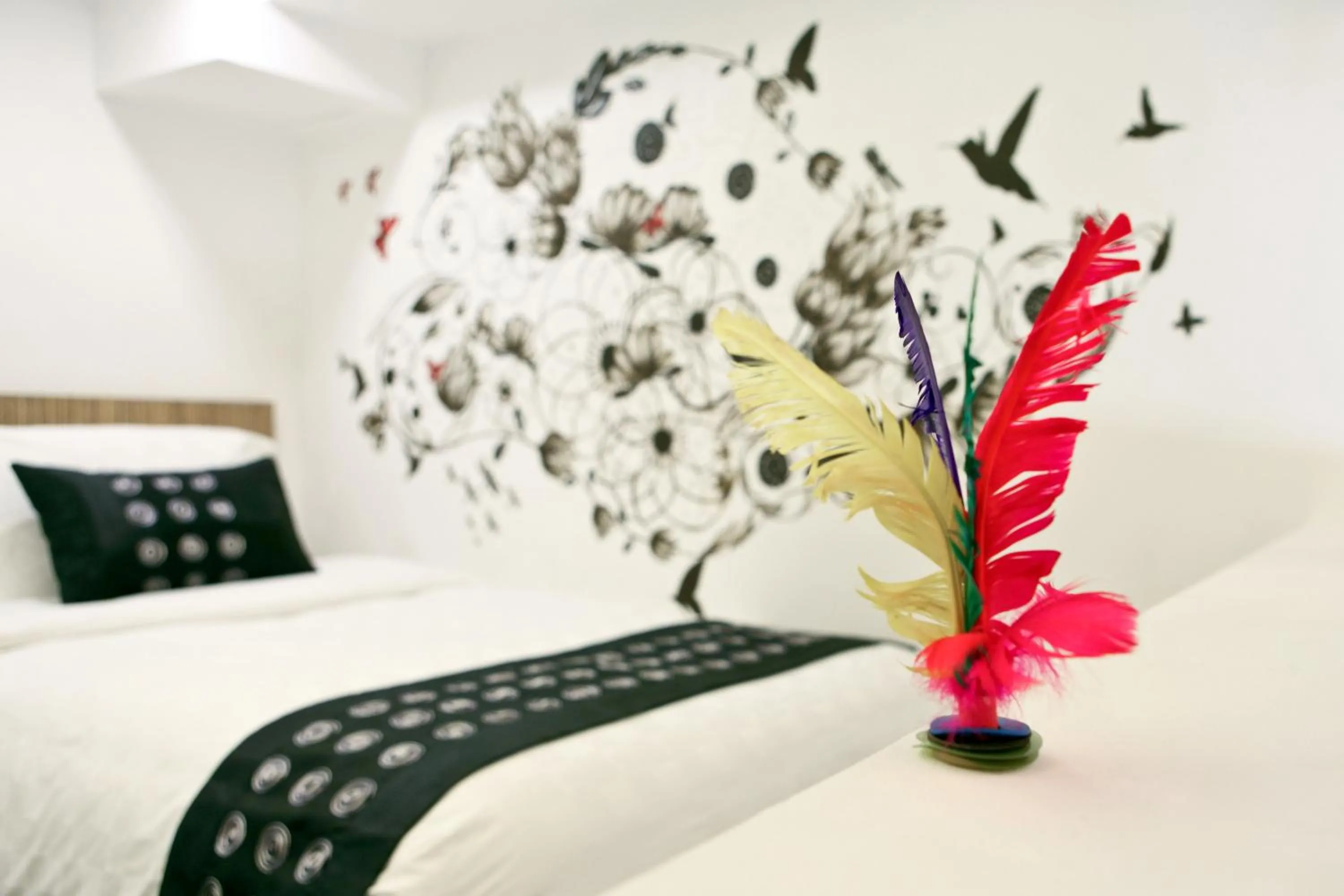 Photo of the whole room, Bed in Hotel Clover The Arts