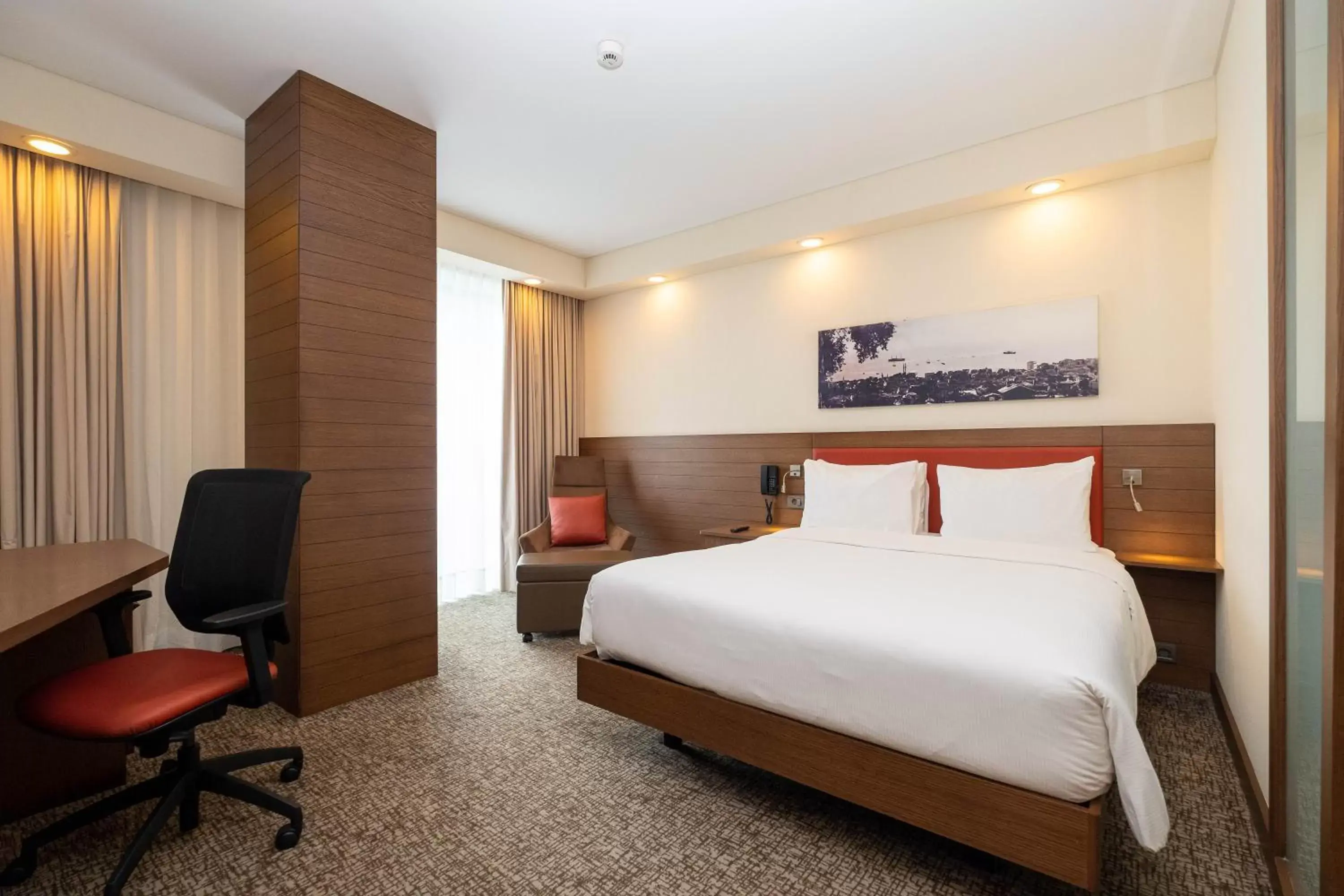 View (from property/room), Bed in Hampton by Hilton Samsun