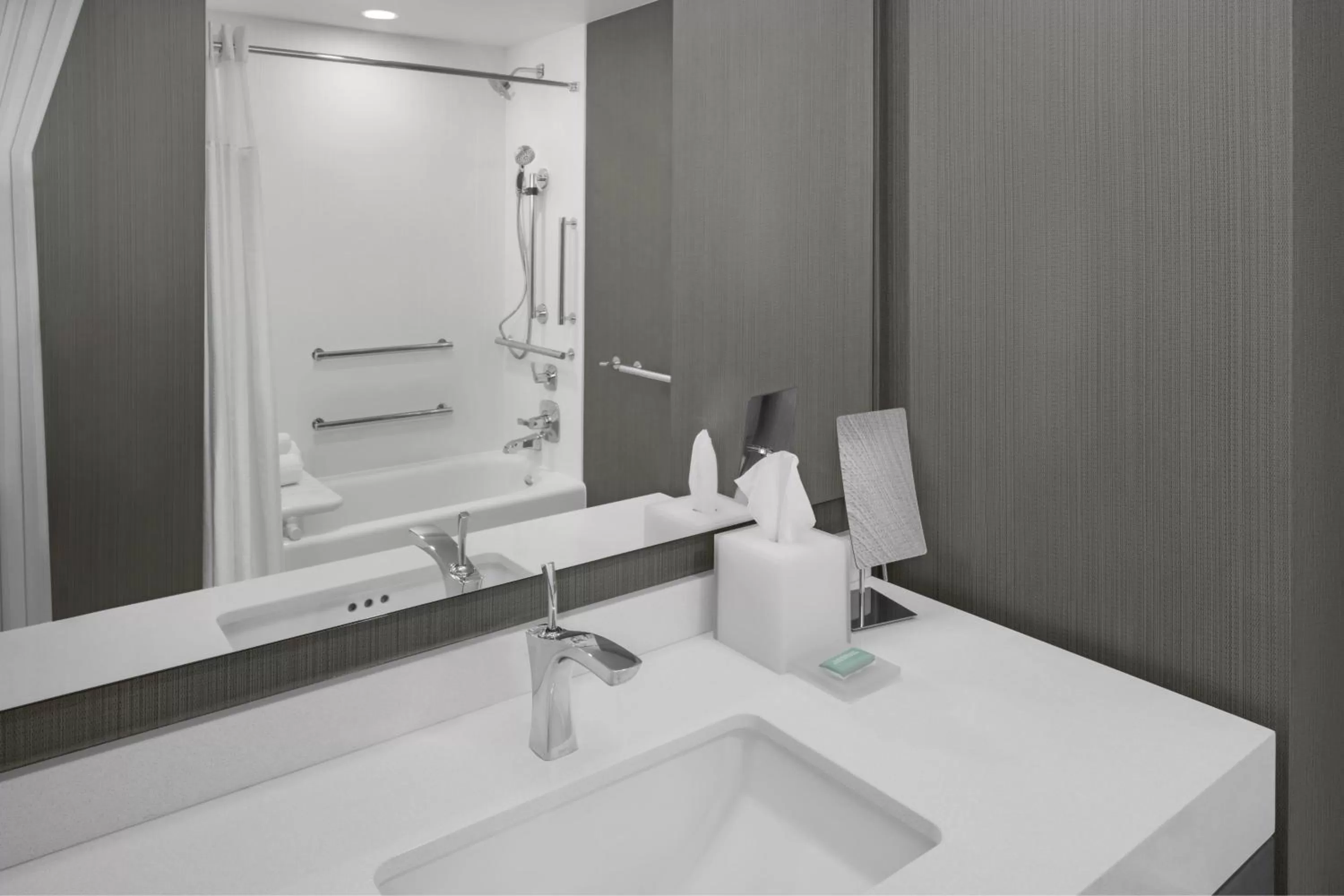 Bathroom in Courtyard By Marriott Titusville Kennedy Space Center