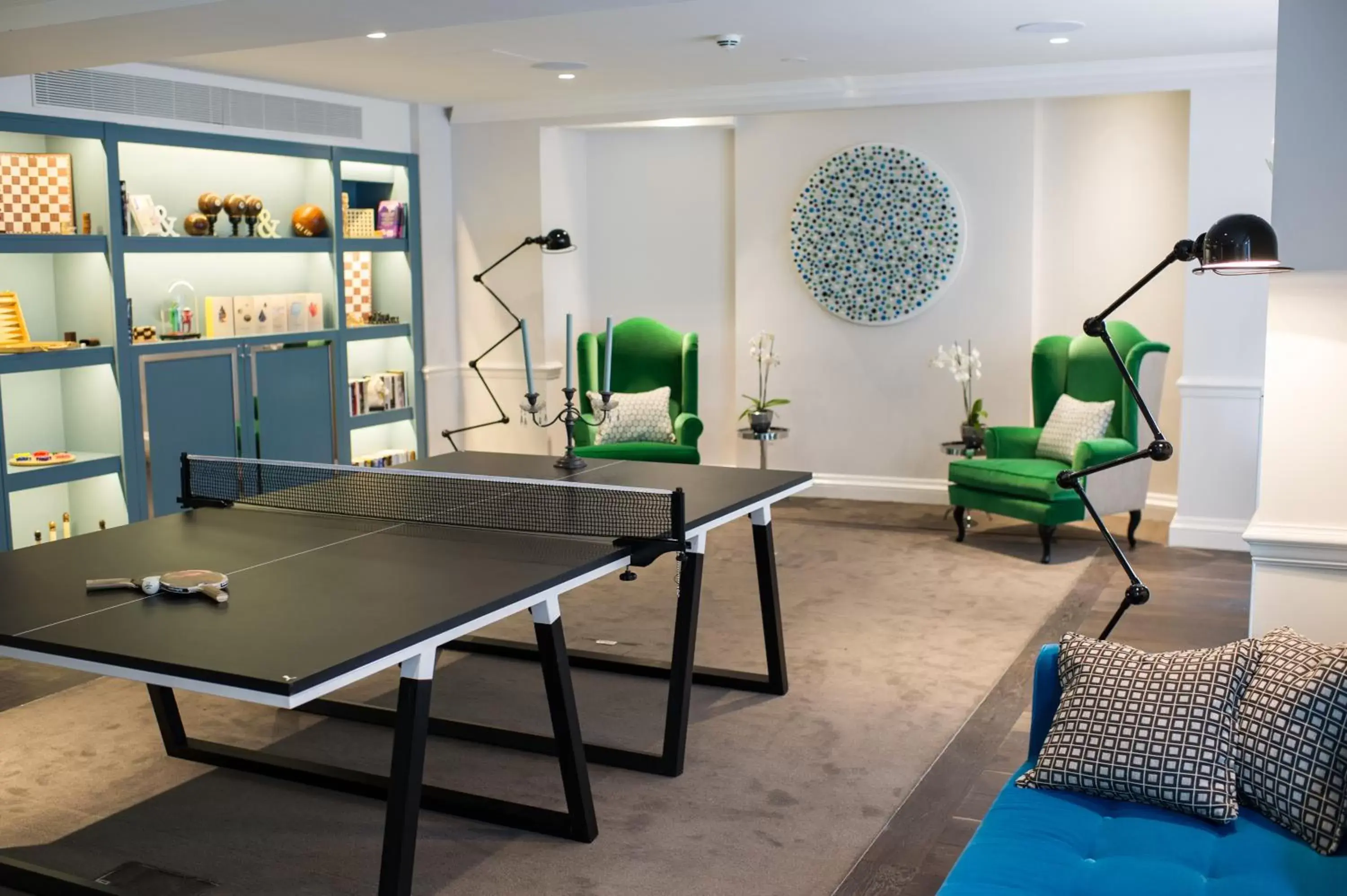 Table Tennis in The Ampersand Hotel