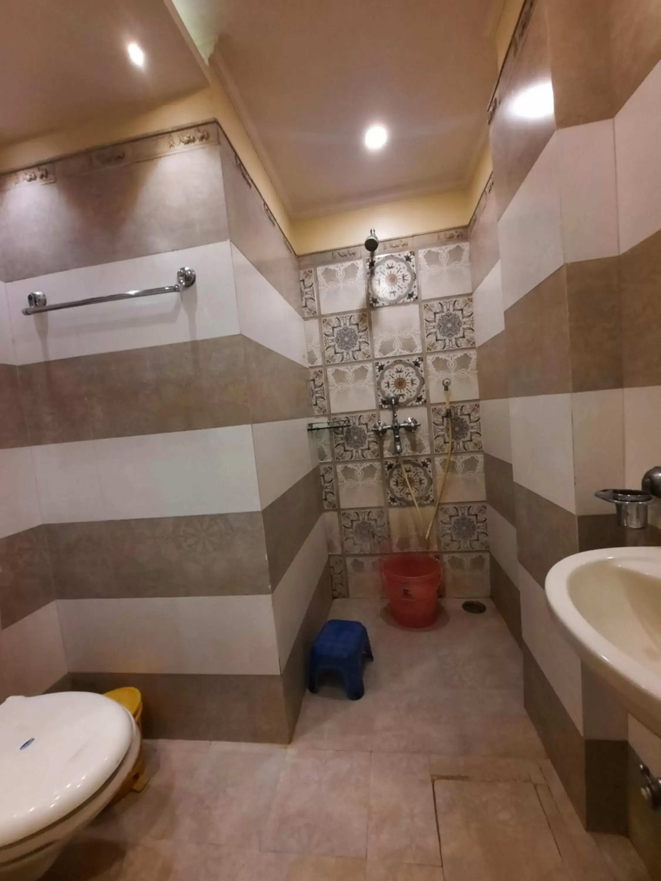 Shower, Bathroom in Hotel Temple On Ganges