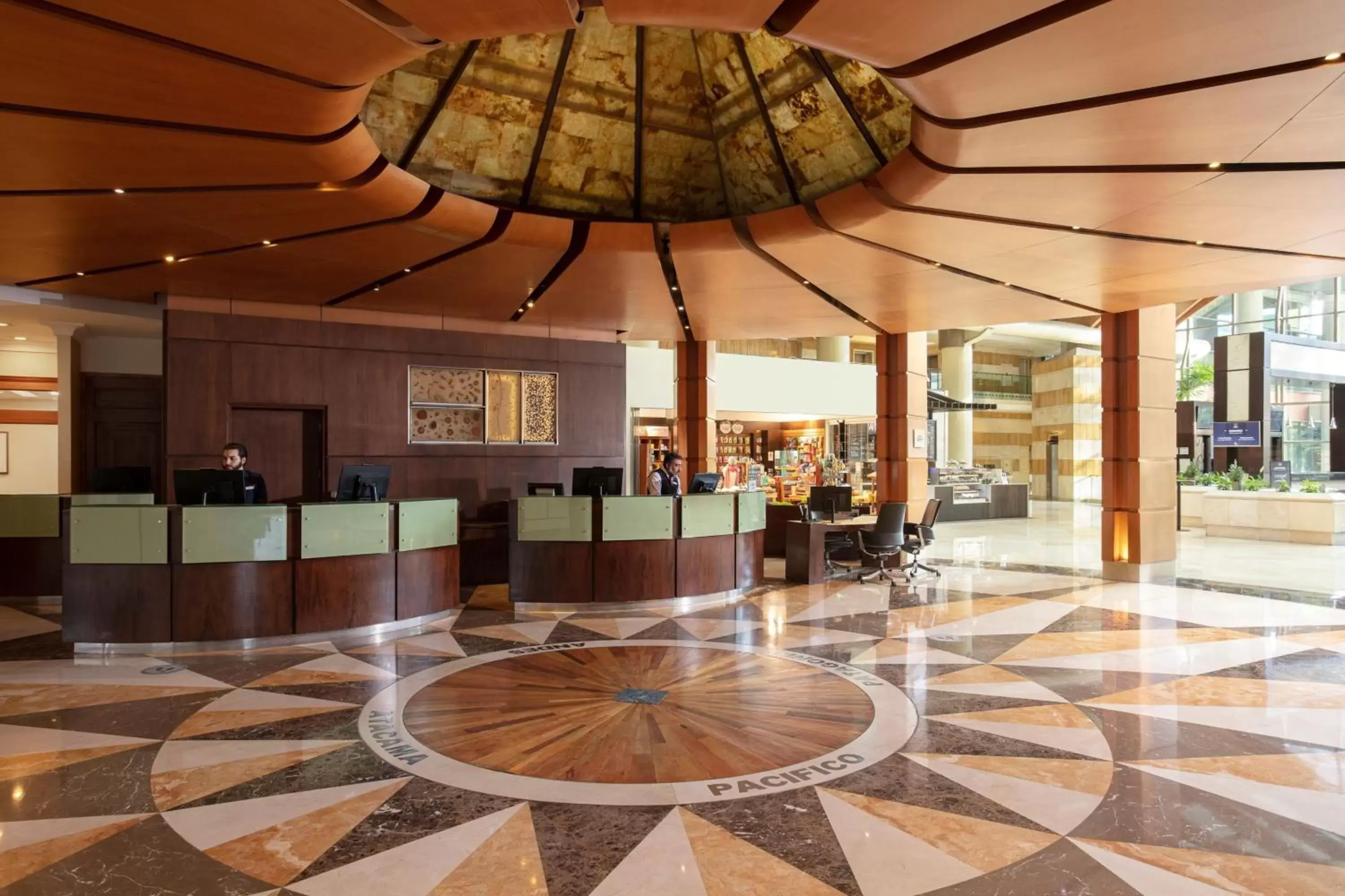 Lobby or reception in Santiago Marriott Hotel