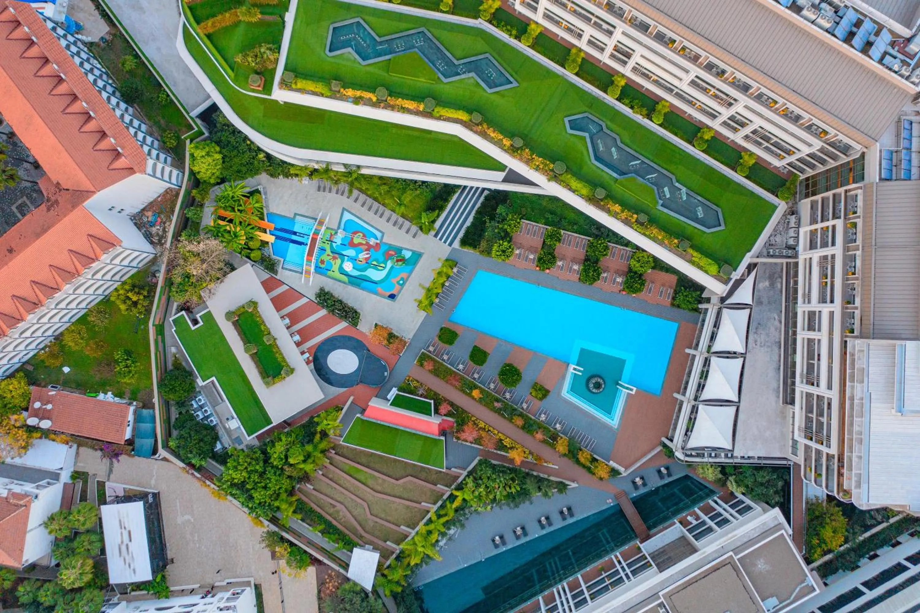 Bird's eye view in The Sense Deluxe