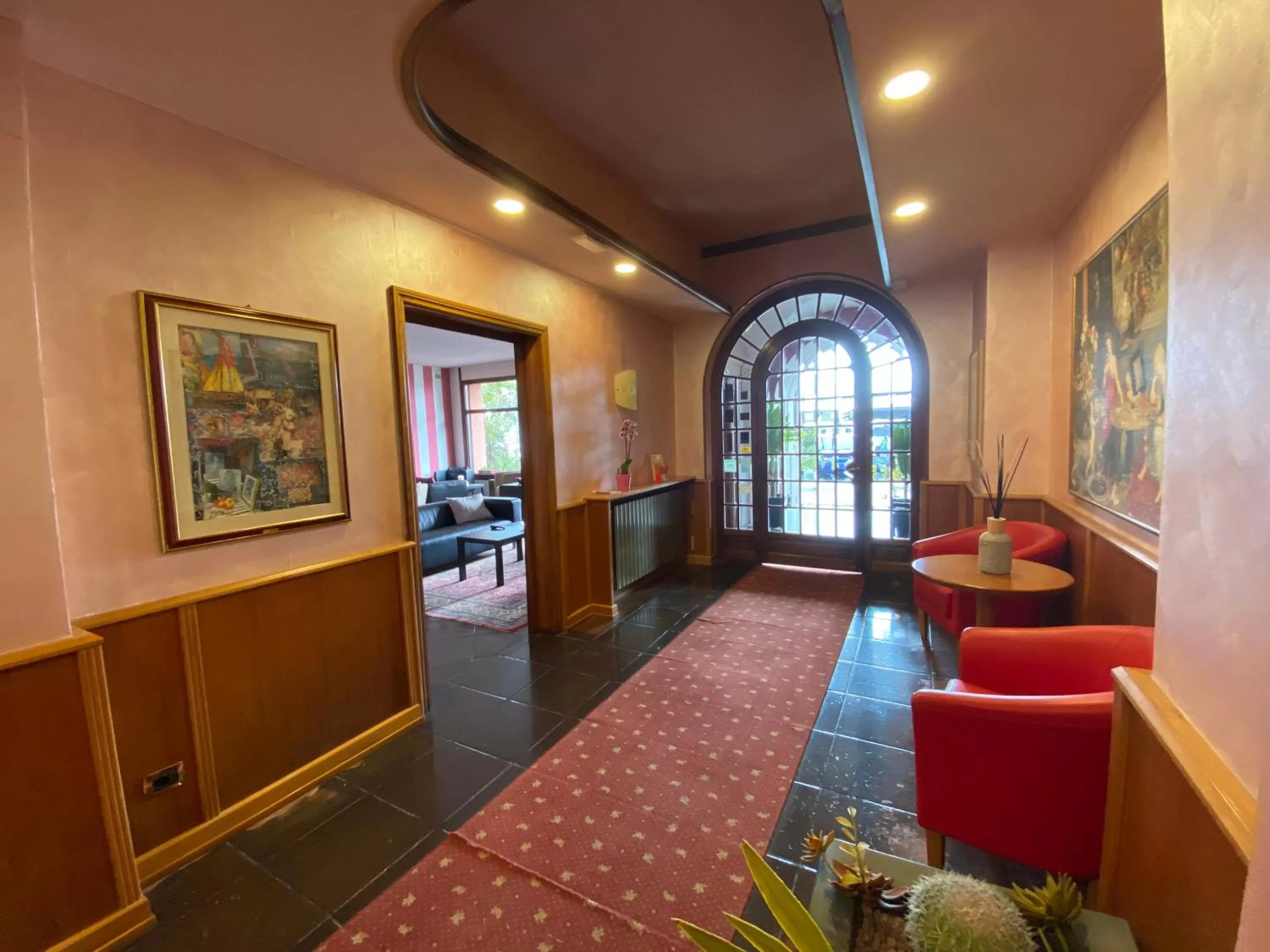 Lobby or reception in Hotel Kristina