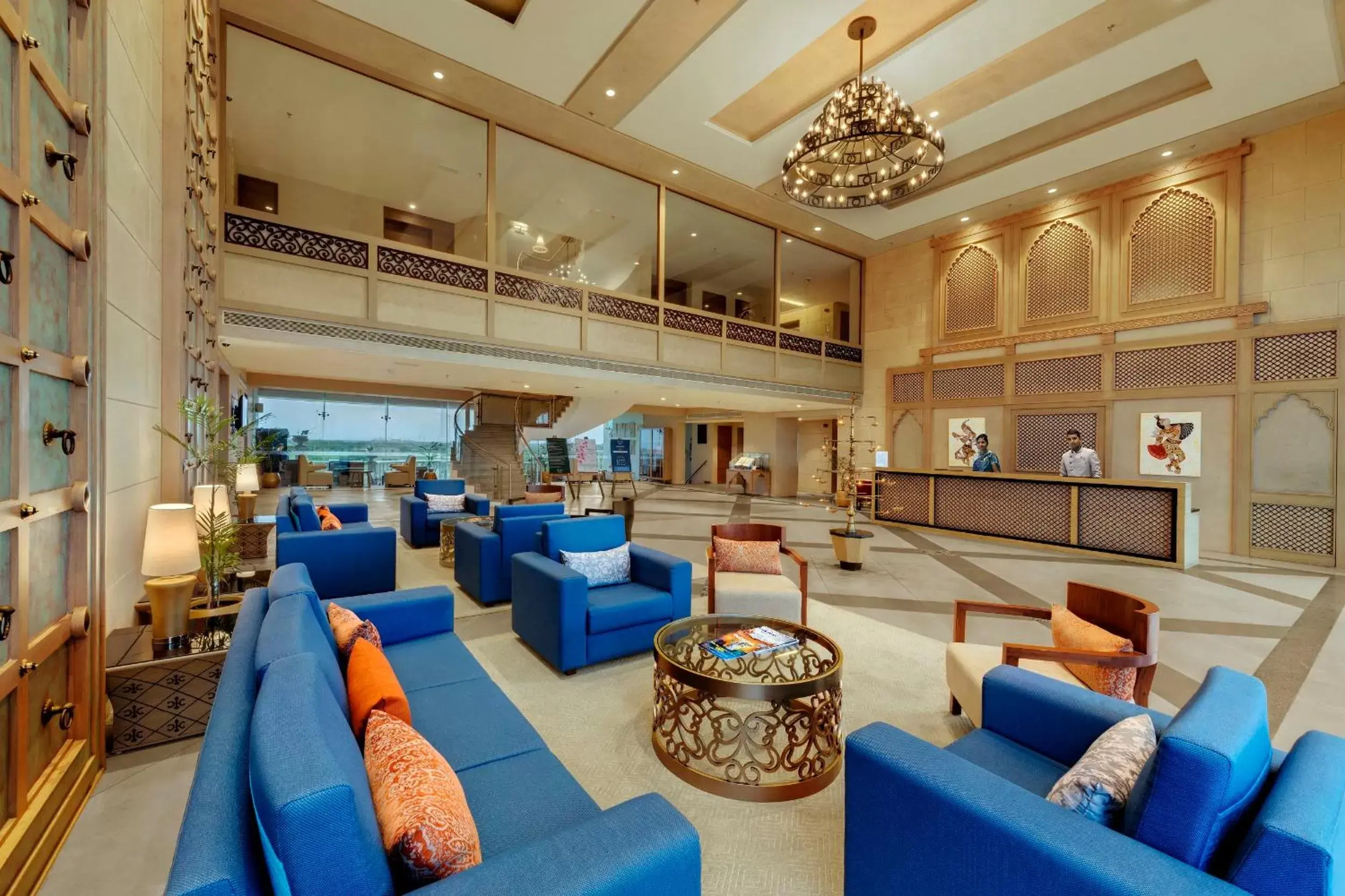 Lobby or reception, Lobby/Reception in The Fern Sattva Resort, Dwarka