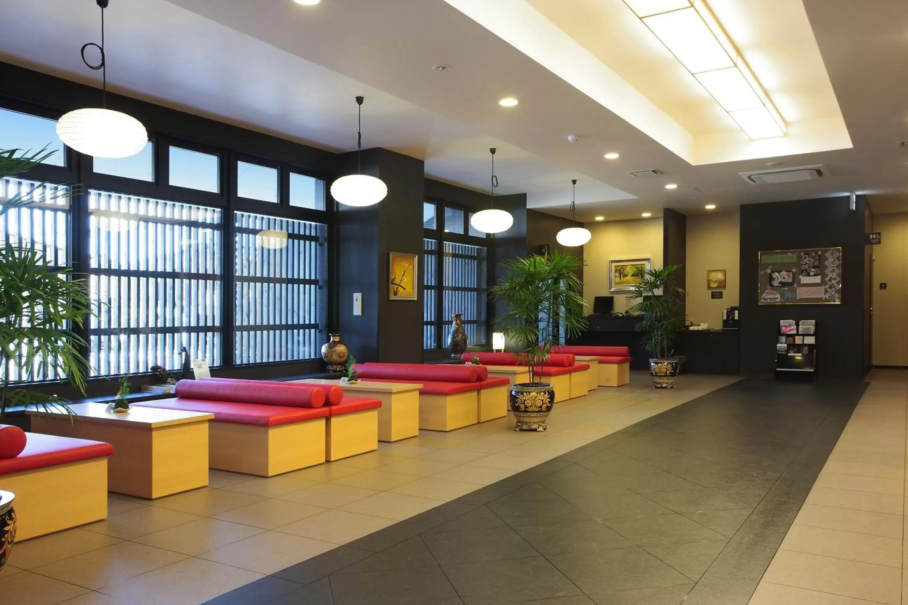 Lobby or reception in Route Inn Grantia Wakuranoyado Igauenojomae Lobby or reception in Route Inn Grantia Wakuranoyado Igauenojomae