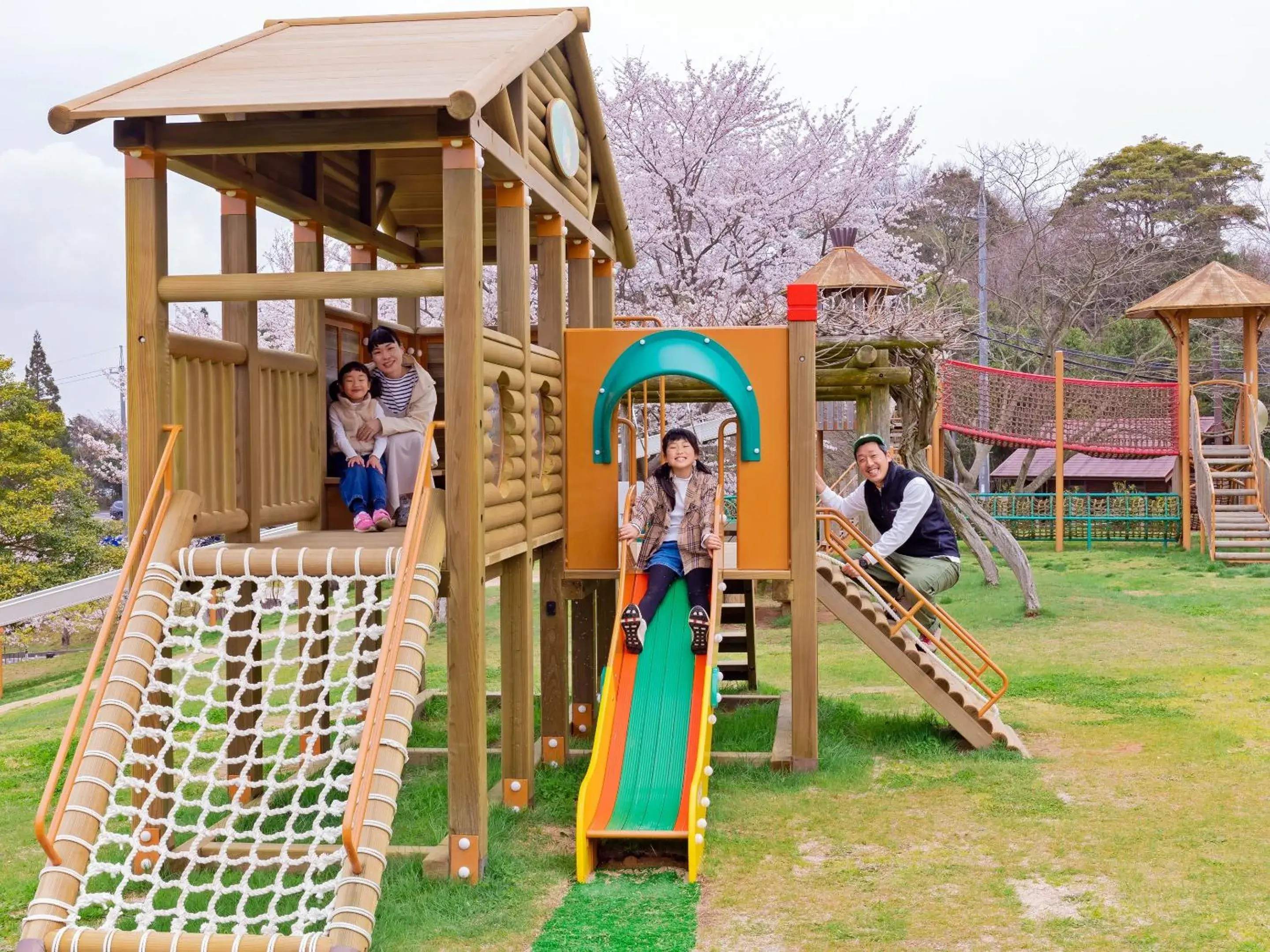 Children play ground, Children's Play Area in Matsue Forest Park