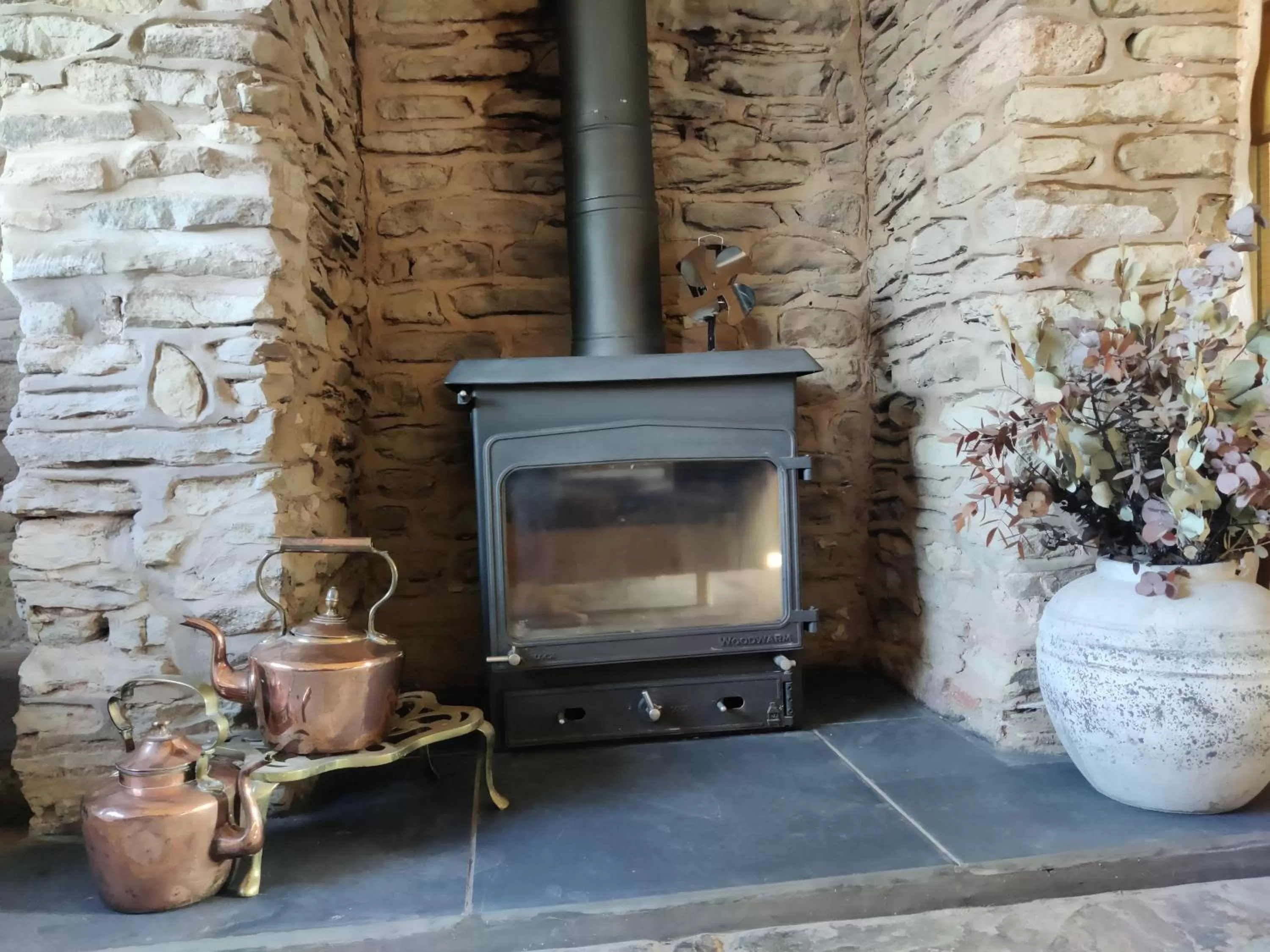 flat iron, TV/Entertainment Center in Hanley House