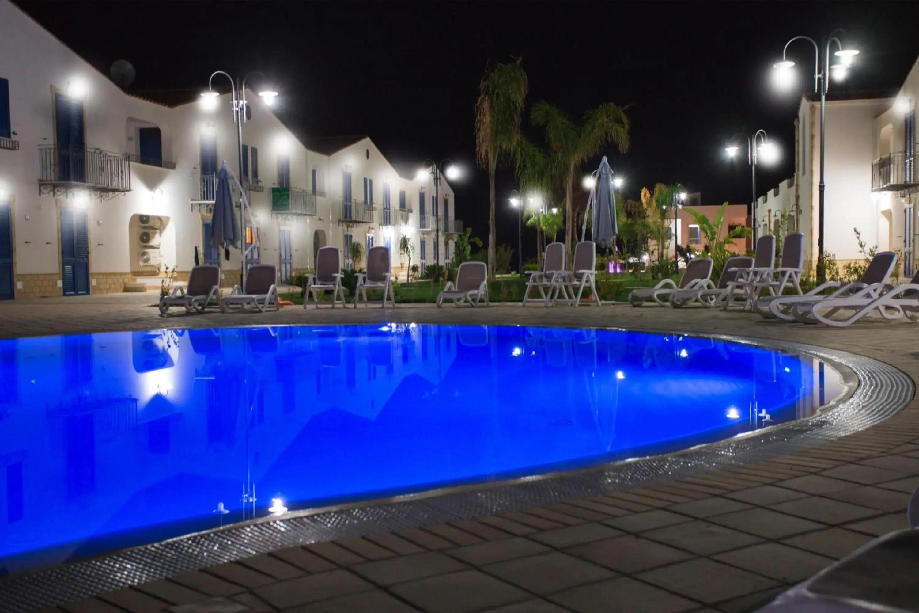 Swimming pool in Scala Dei Turchi Resort Swimming pool in Scala Dei Turchi Resort