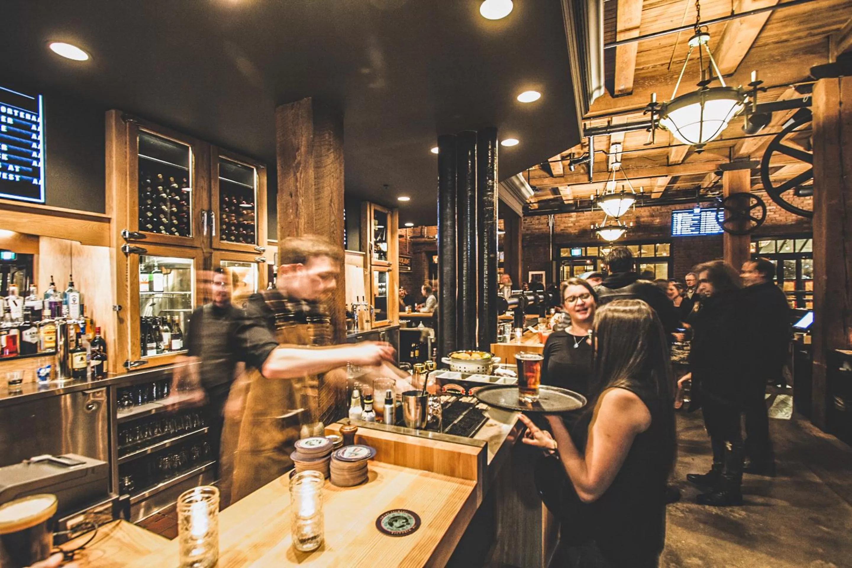Staff in Swans Brewery, Pub & Hotel