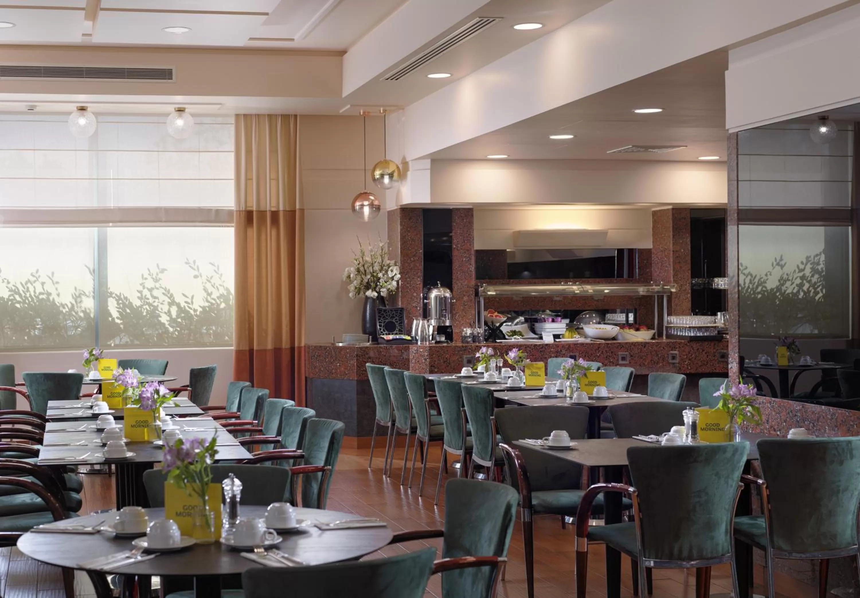 Restaurant/places to eat in Holiday Inn Athens Attica Av, Airport W. by IHG