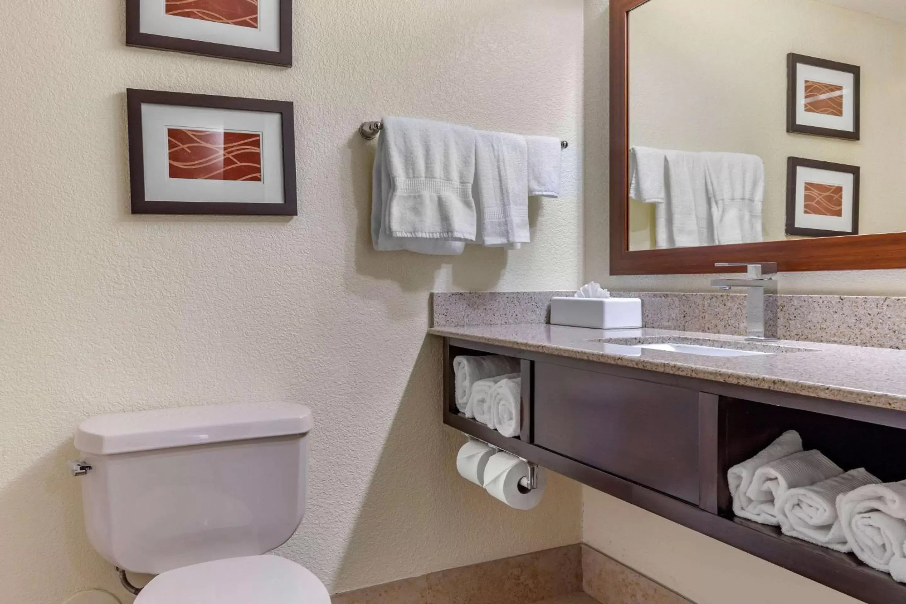 Bedroom, Bathroom in Comfort Inn & Suites Lake Norman