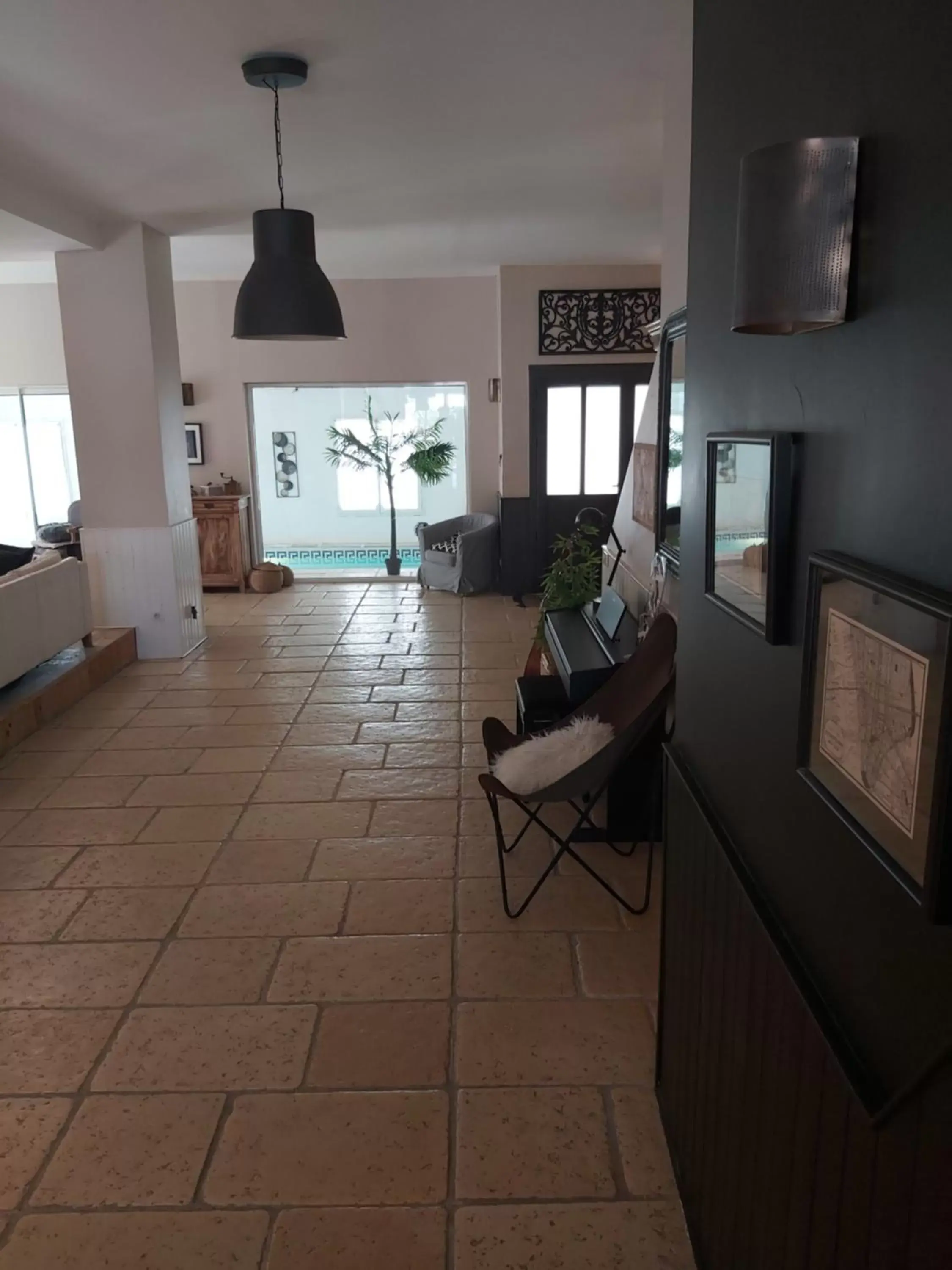 Living room, Seating Area in La villa de Fleury