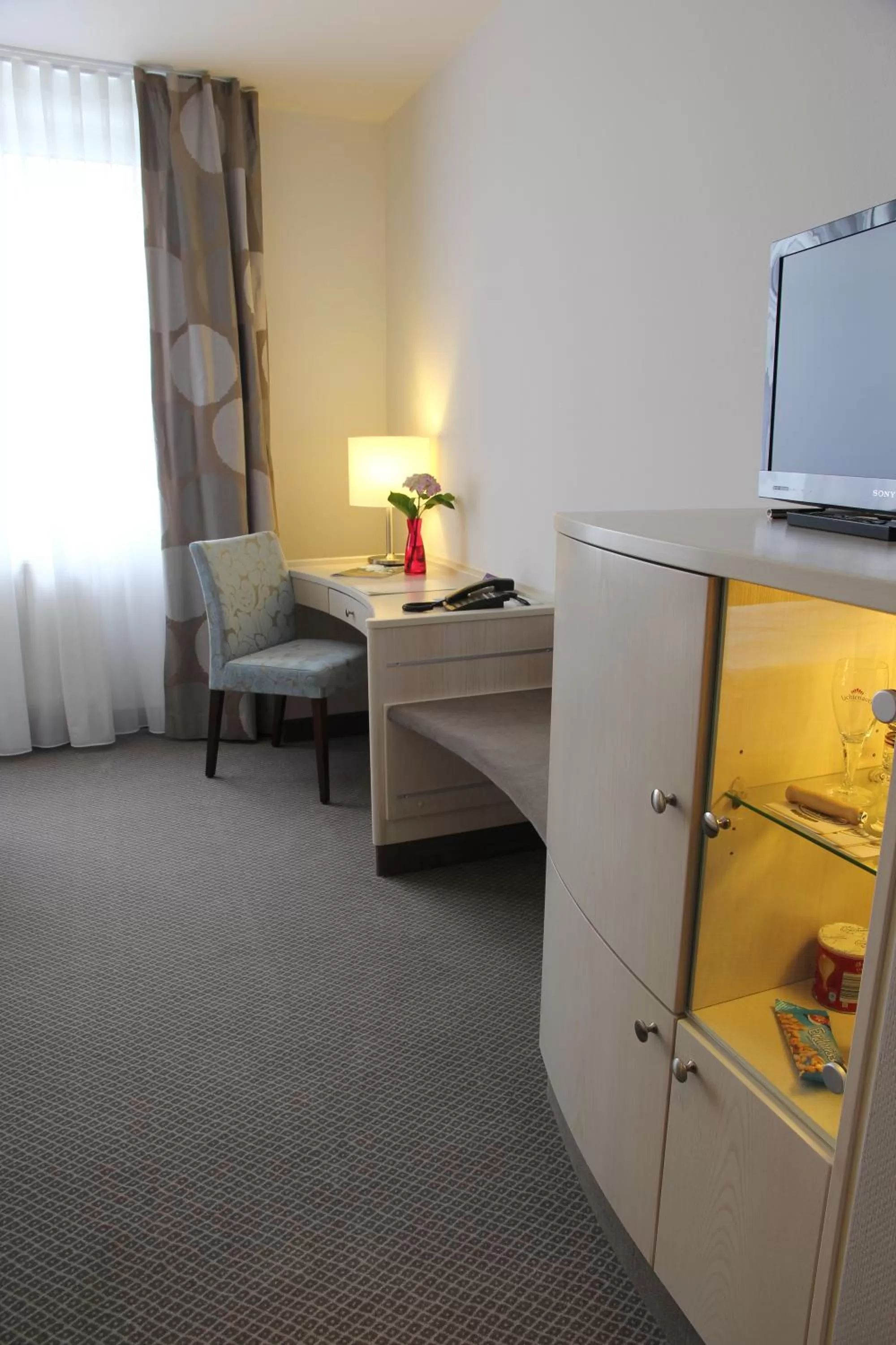 Decorative detail, Bed in Sachsenpark-Hotel