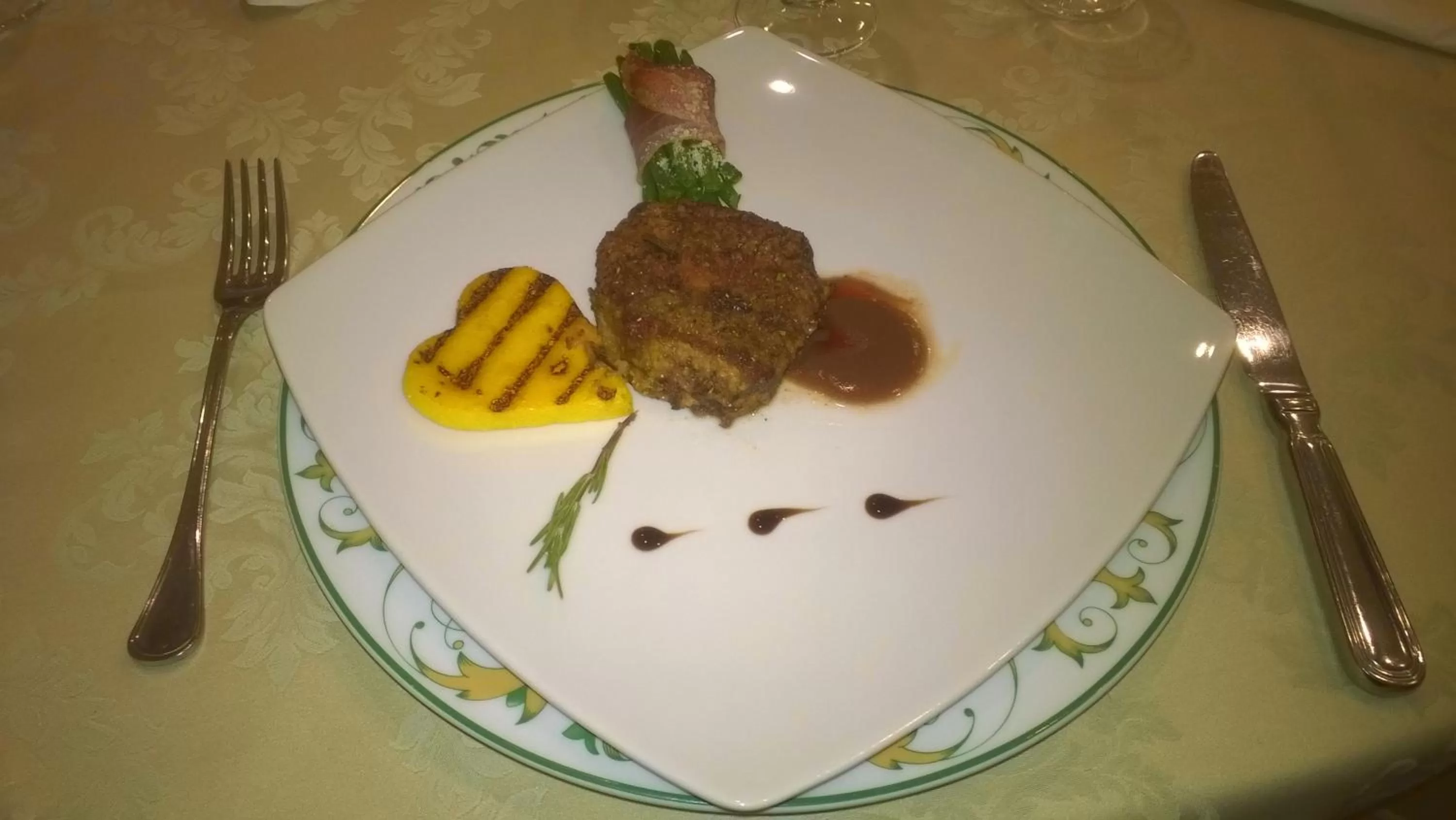 Food close-up in Hotel Rinascimento