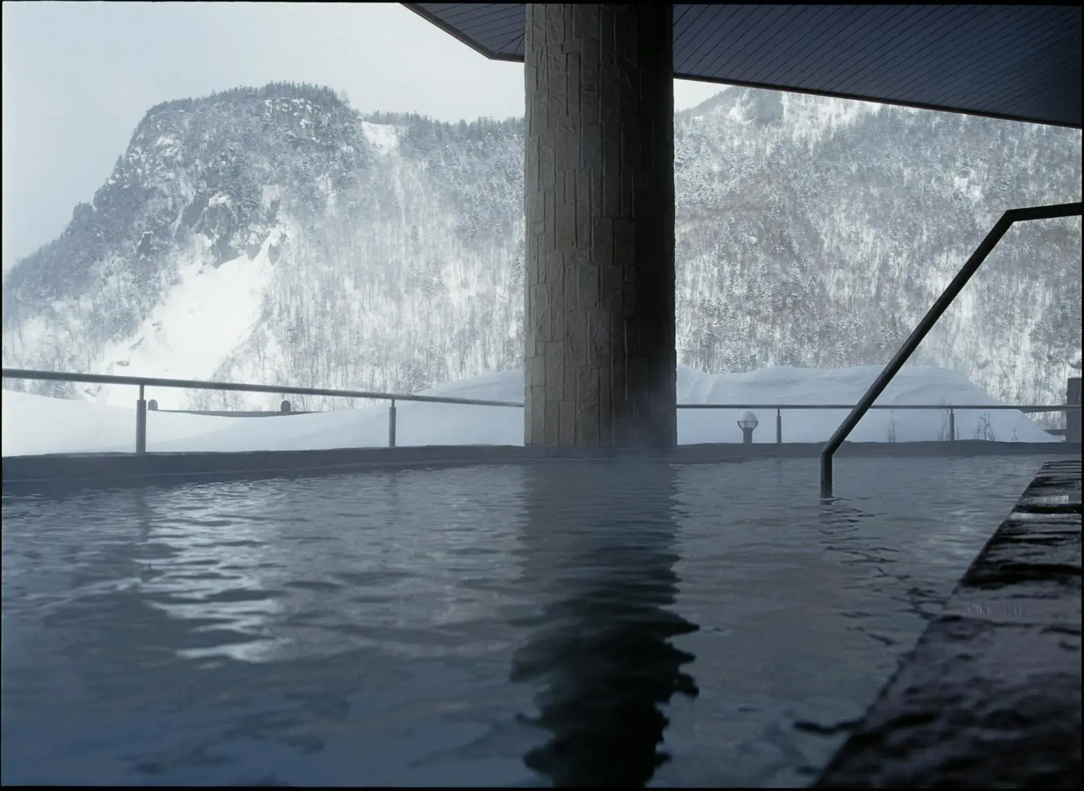 Winter, Swimming Pool in Hotel Taisetsu