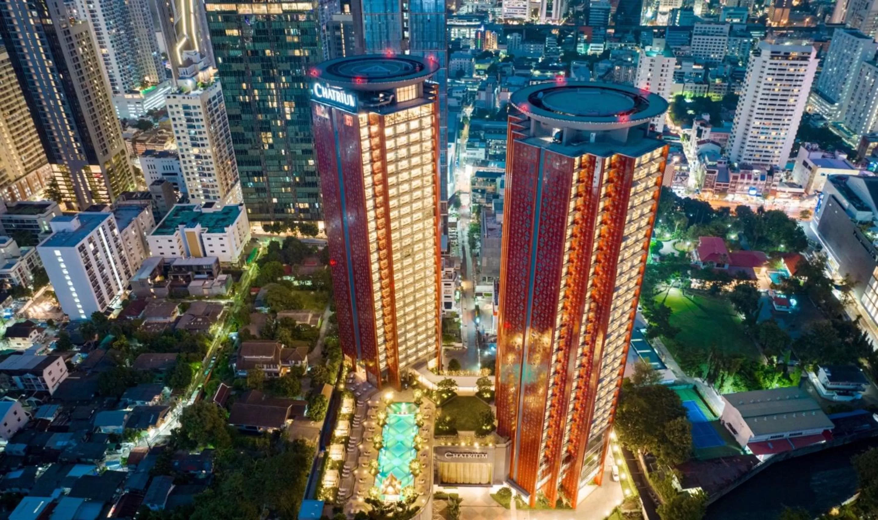 Property building in Chatrium Grand Bangkok