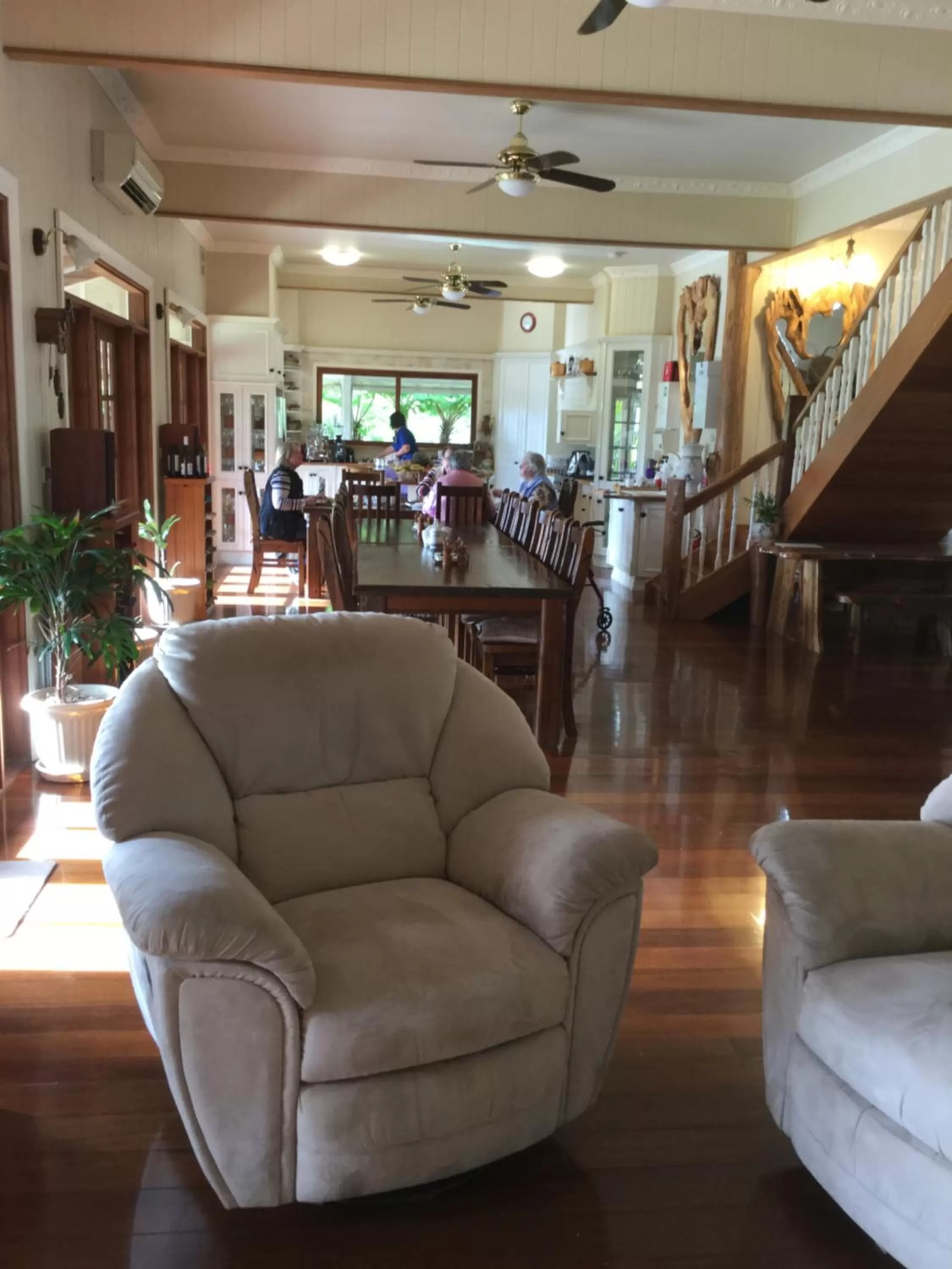Living room in Clarence River Bed & Breakfast