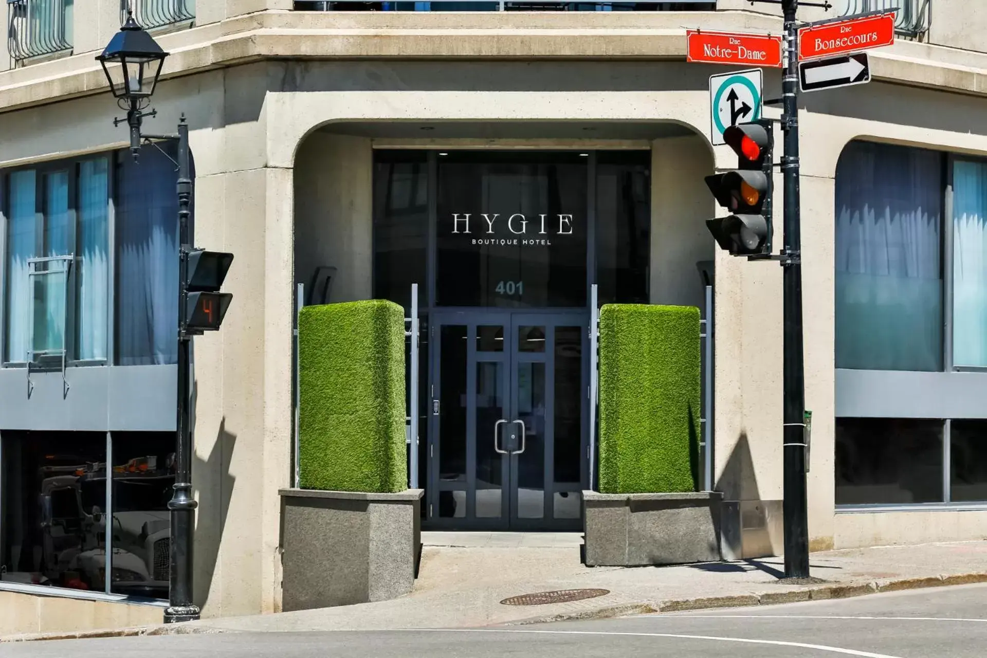 Property building in Hygie Boutique Hotel