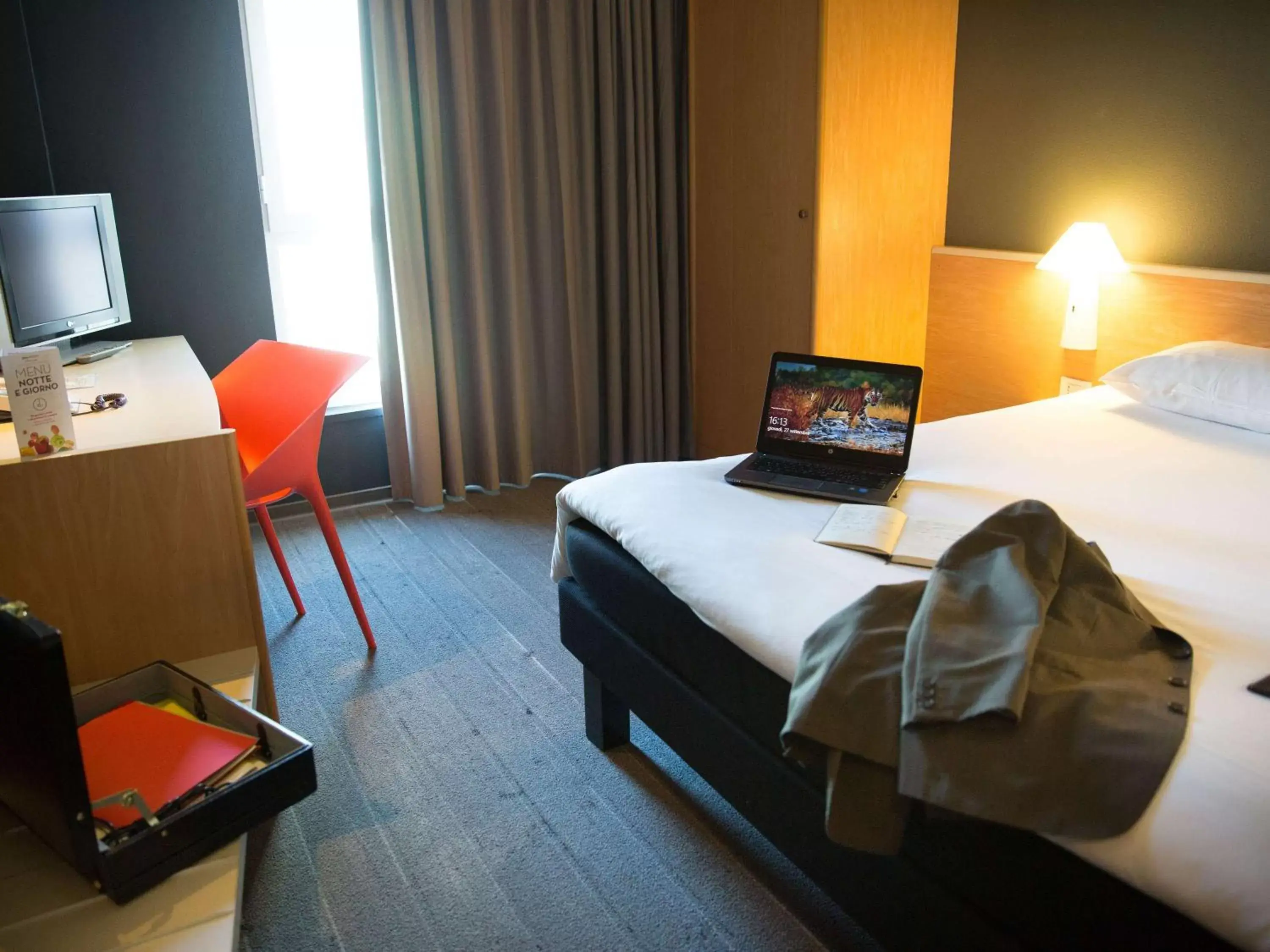 Photo of the whole room, Bed in Hotel Ibis Firenze Nord Aeroporto