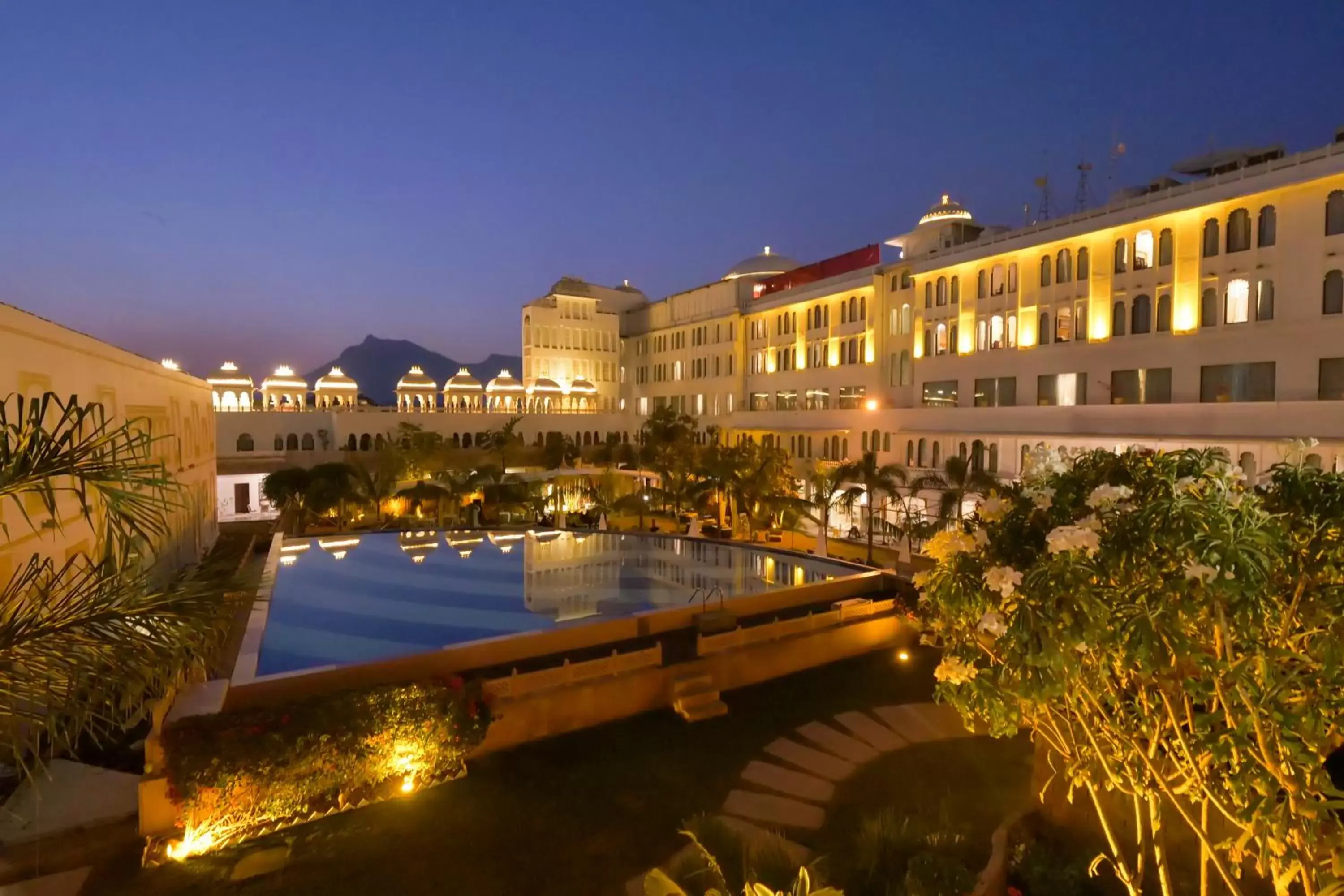 Pool view, Swimming Pool in Radisson Blu Udaipur Palace Resort & Spa