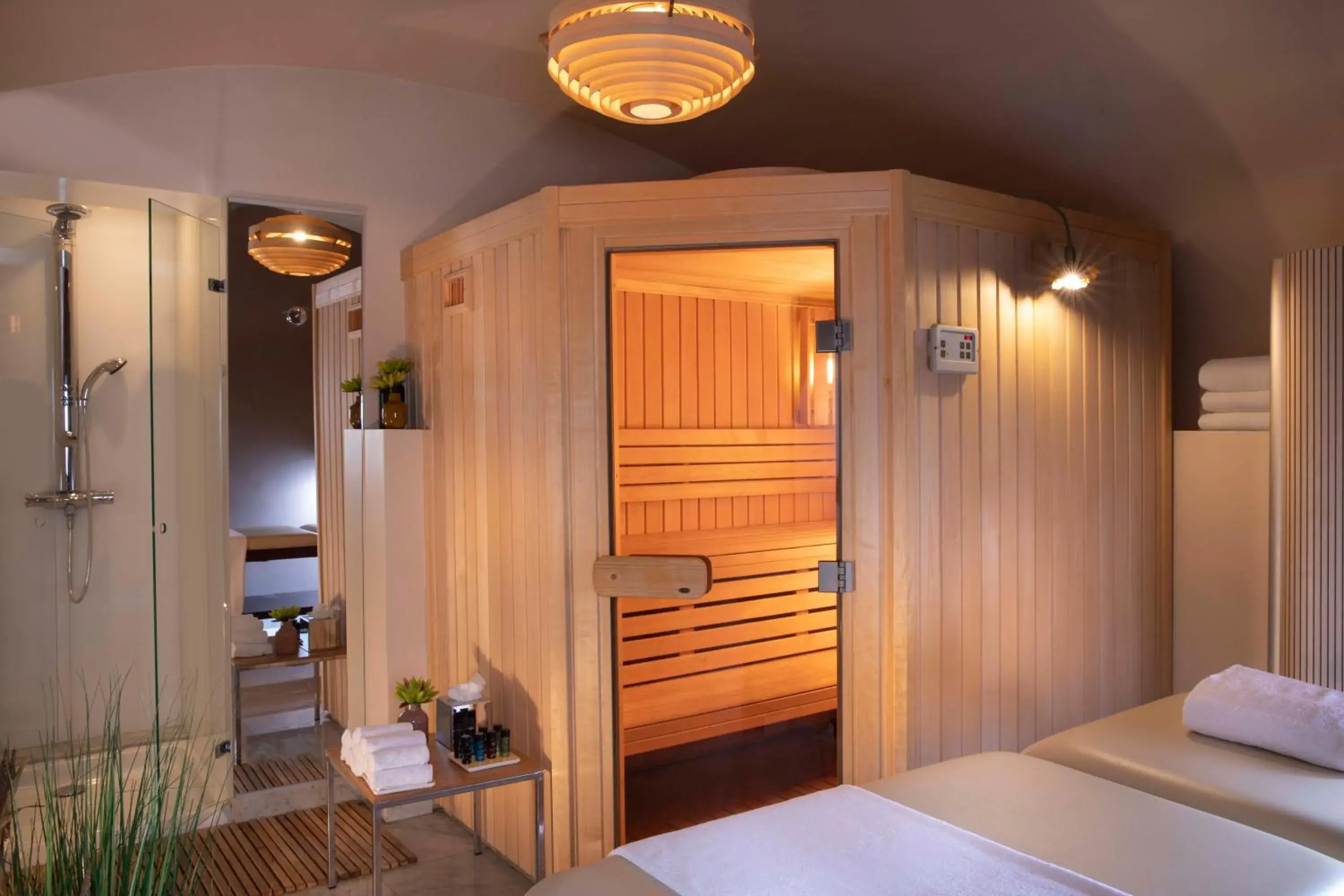 Sauna in Artus Hotel